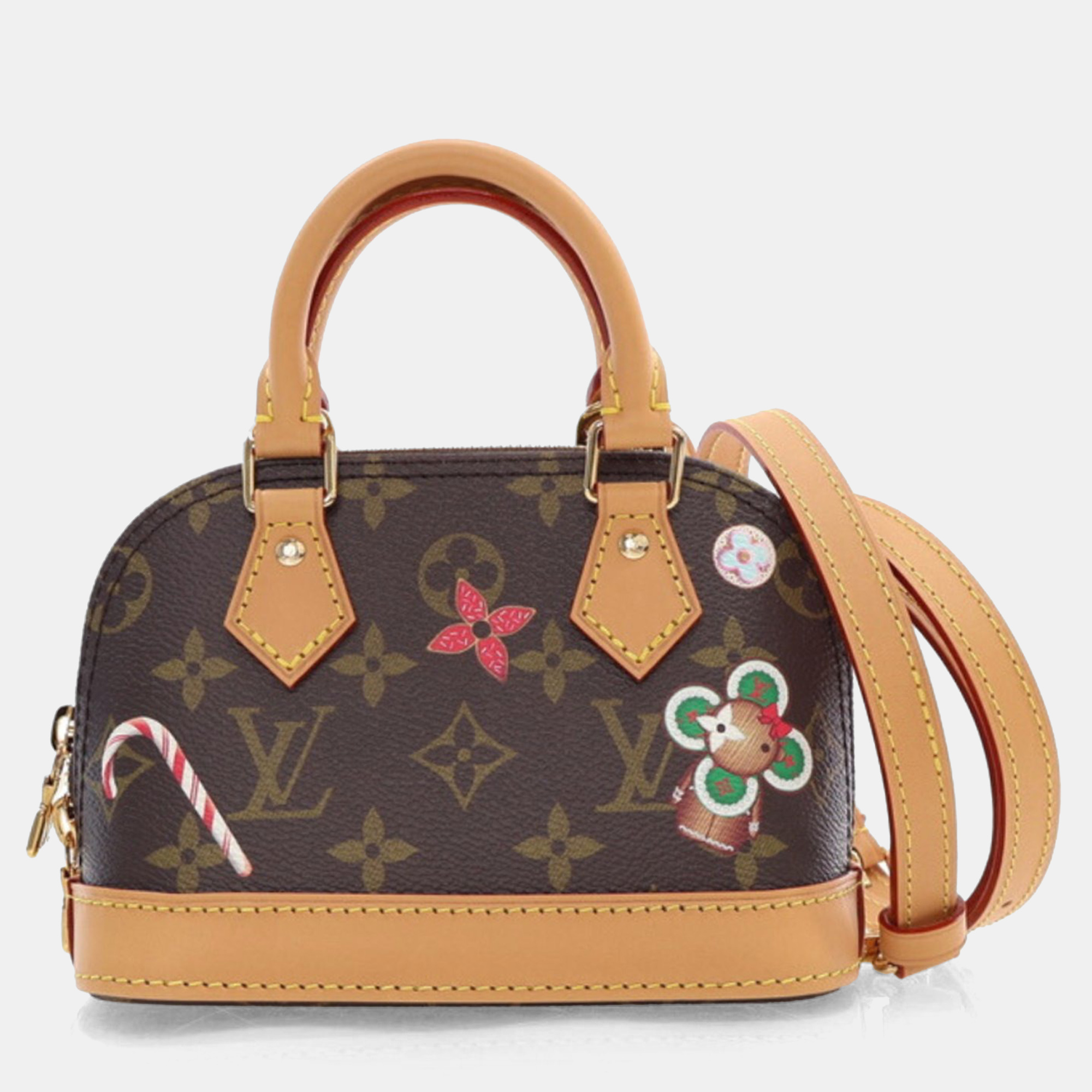 

Louis Vuitton Brown Monogram Candy Factory Nano Alma