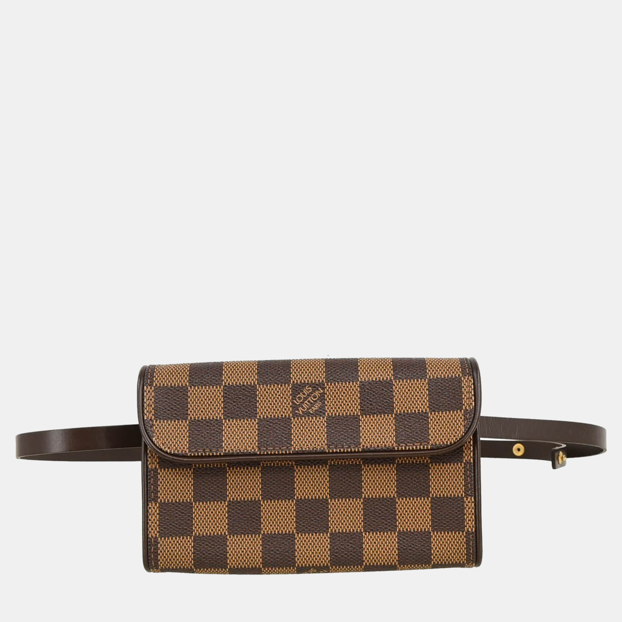 

Louis Vuitton Damier Pochette Florentine Belt Bum Bag, Brown