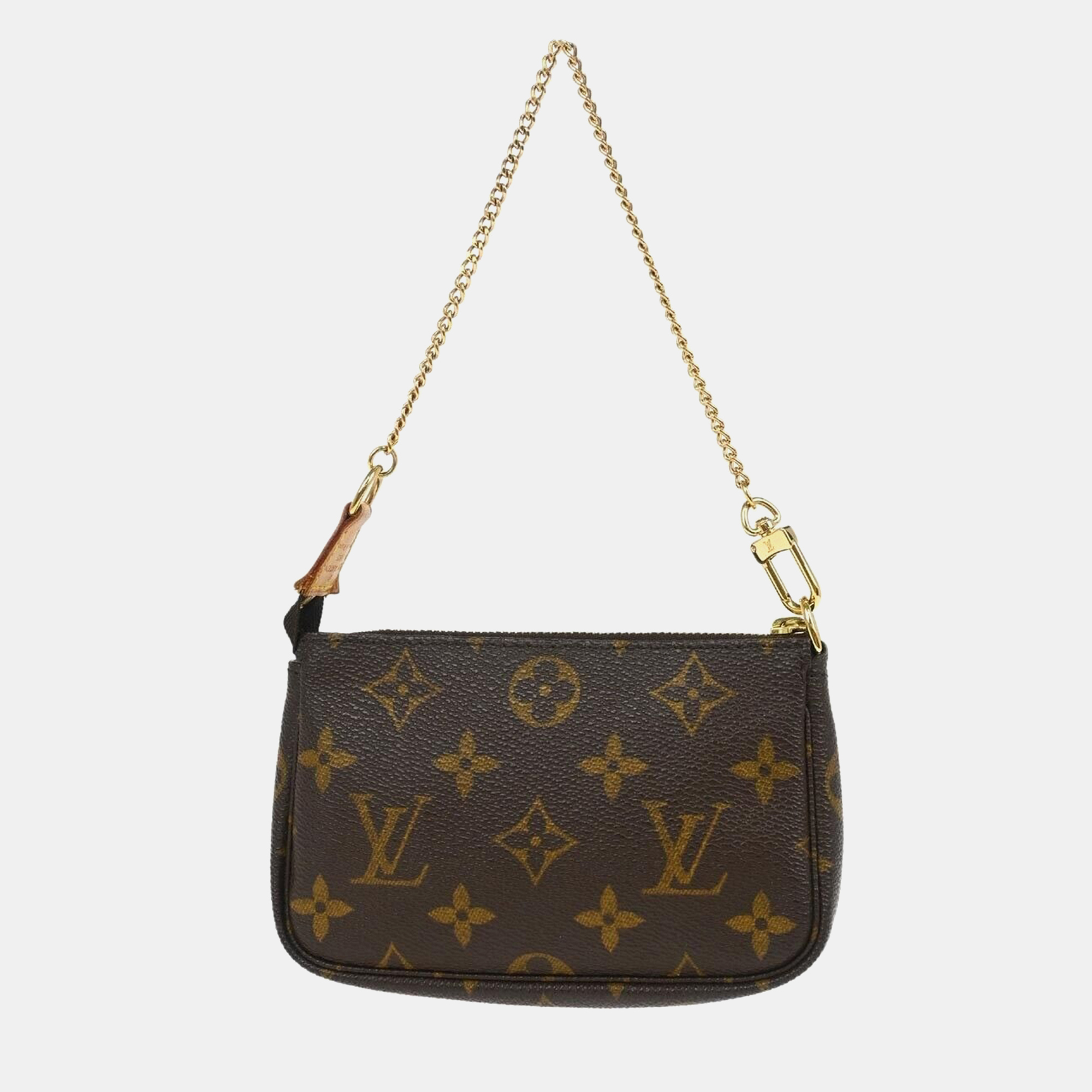 

Louis Vuitton Monogram Mini Pochette Accessoires Handbag, Brown