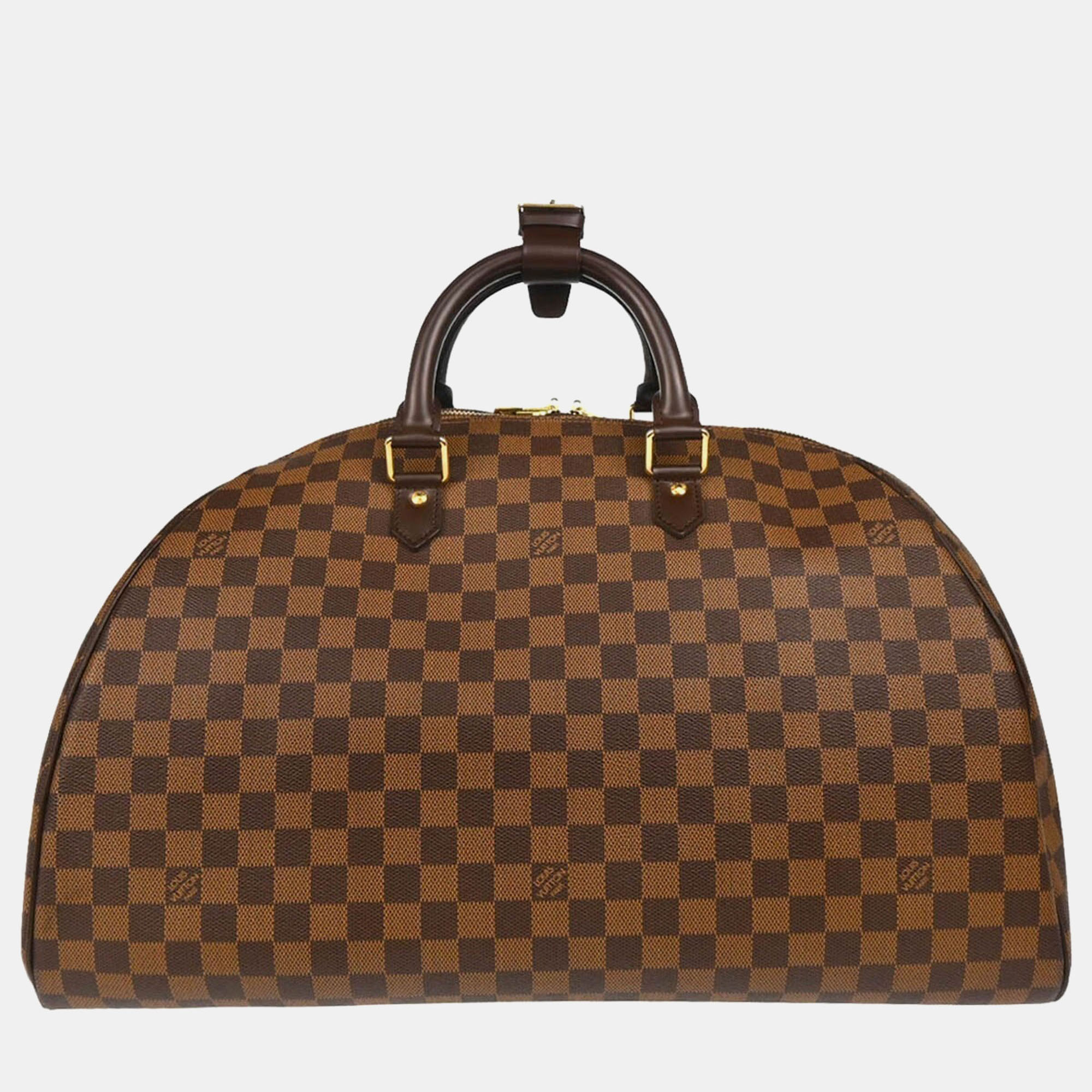

Louis Vuitton Damier Rivera GM Duffle Handbag, Brown