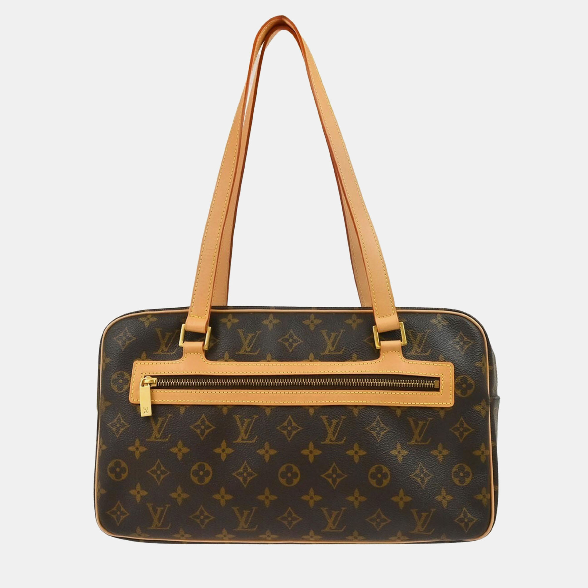 

Louis Vuitton Monogram Cite Handbag GM, Brown