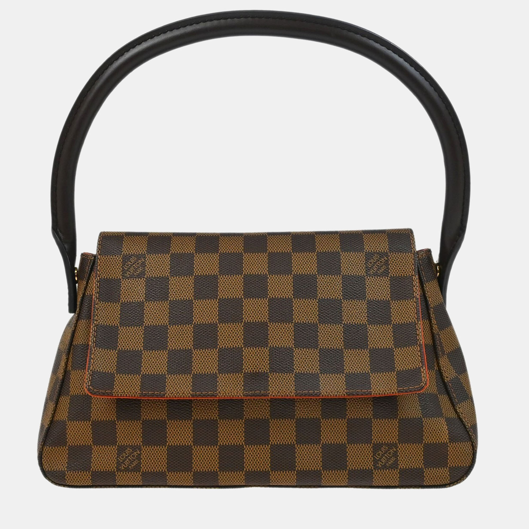 

Louis Vuitton Damier Mini Looping Handbag, Brown