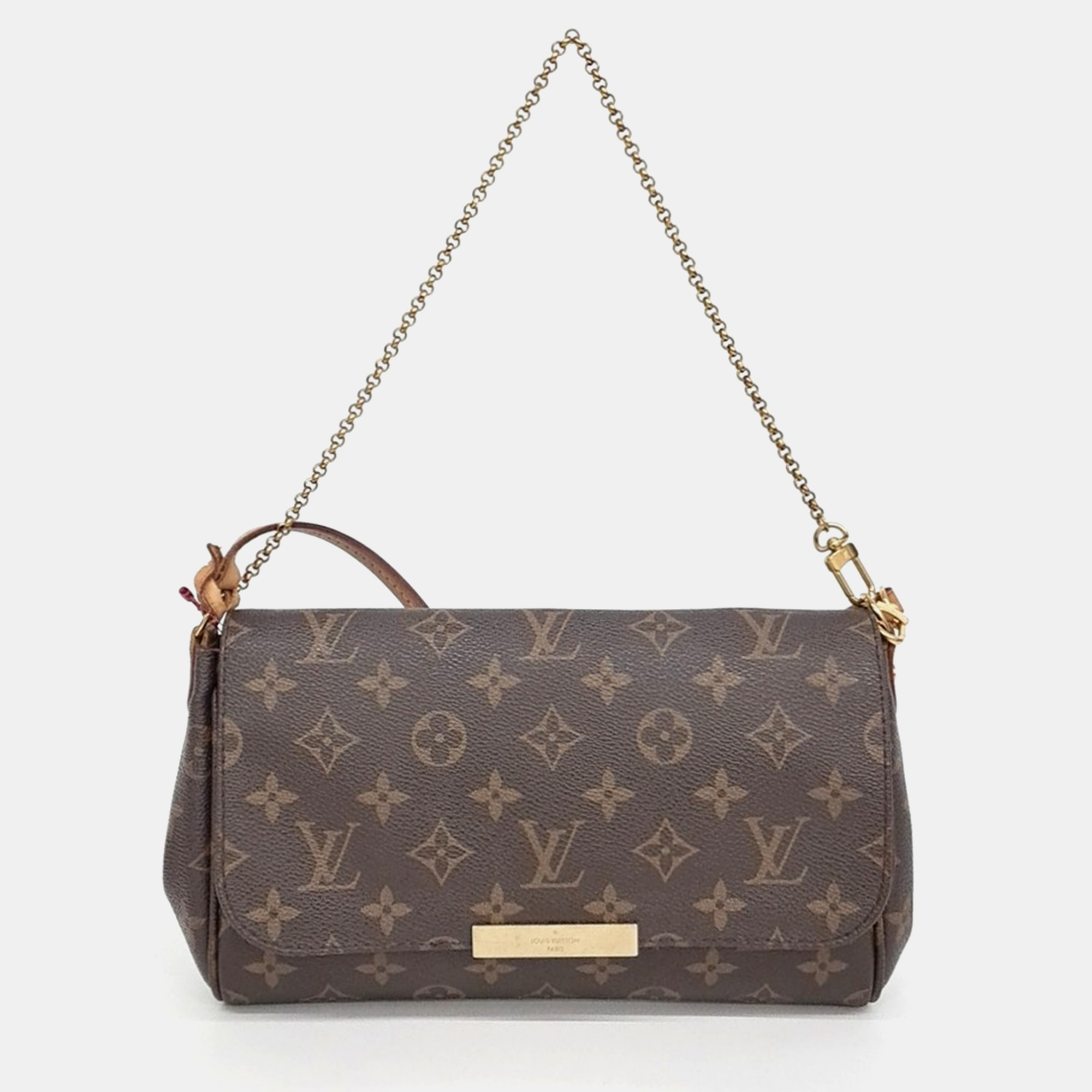 

Louis Vuitton Brown PVC Monogram Favorite MM bag
