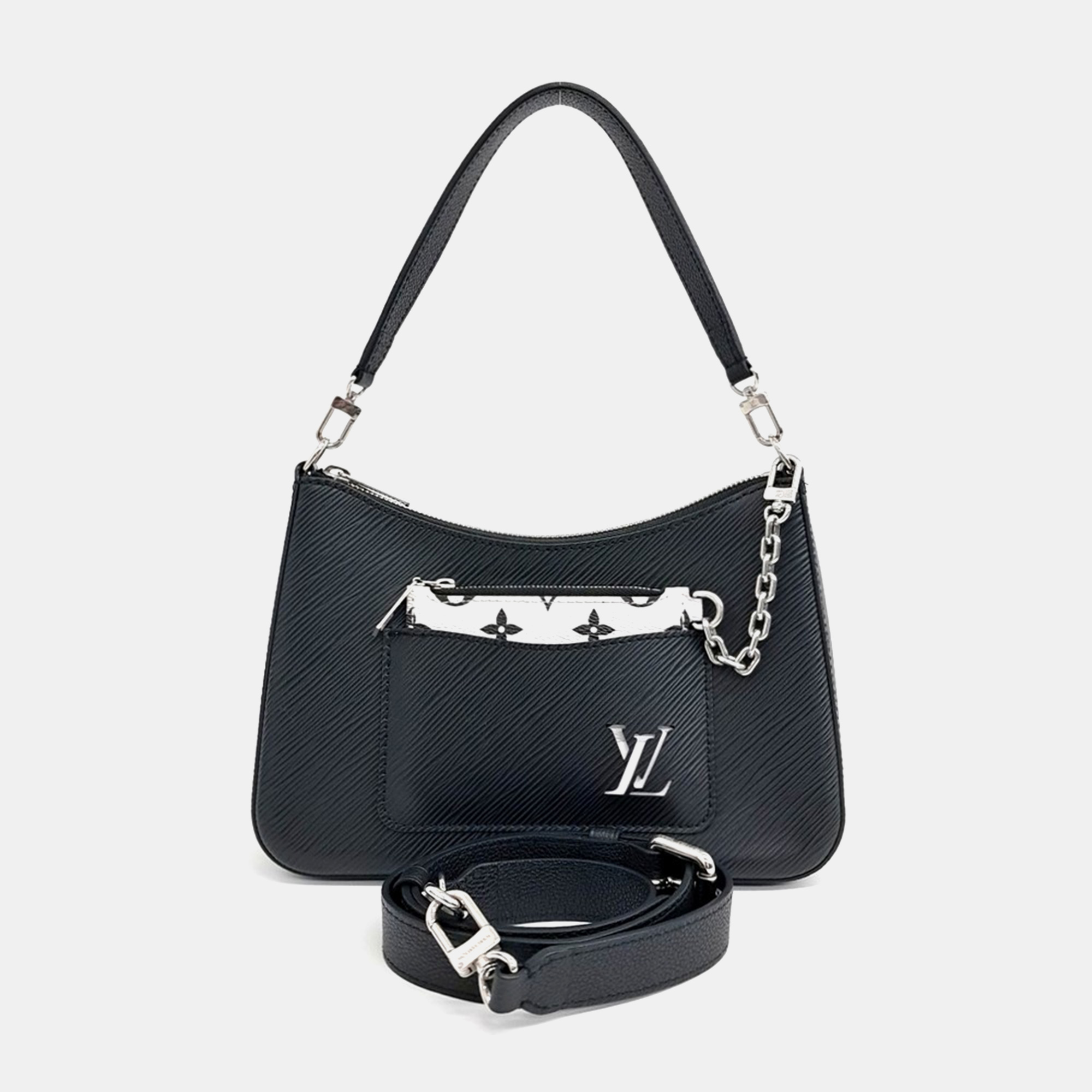

Louis Vuitton Black Epi Leather Marel Bag