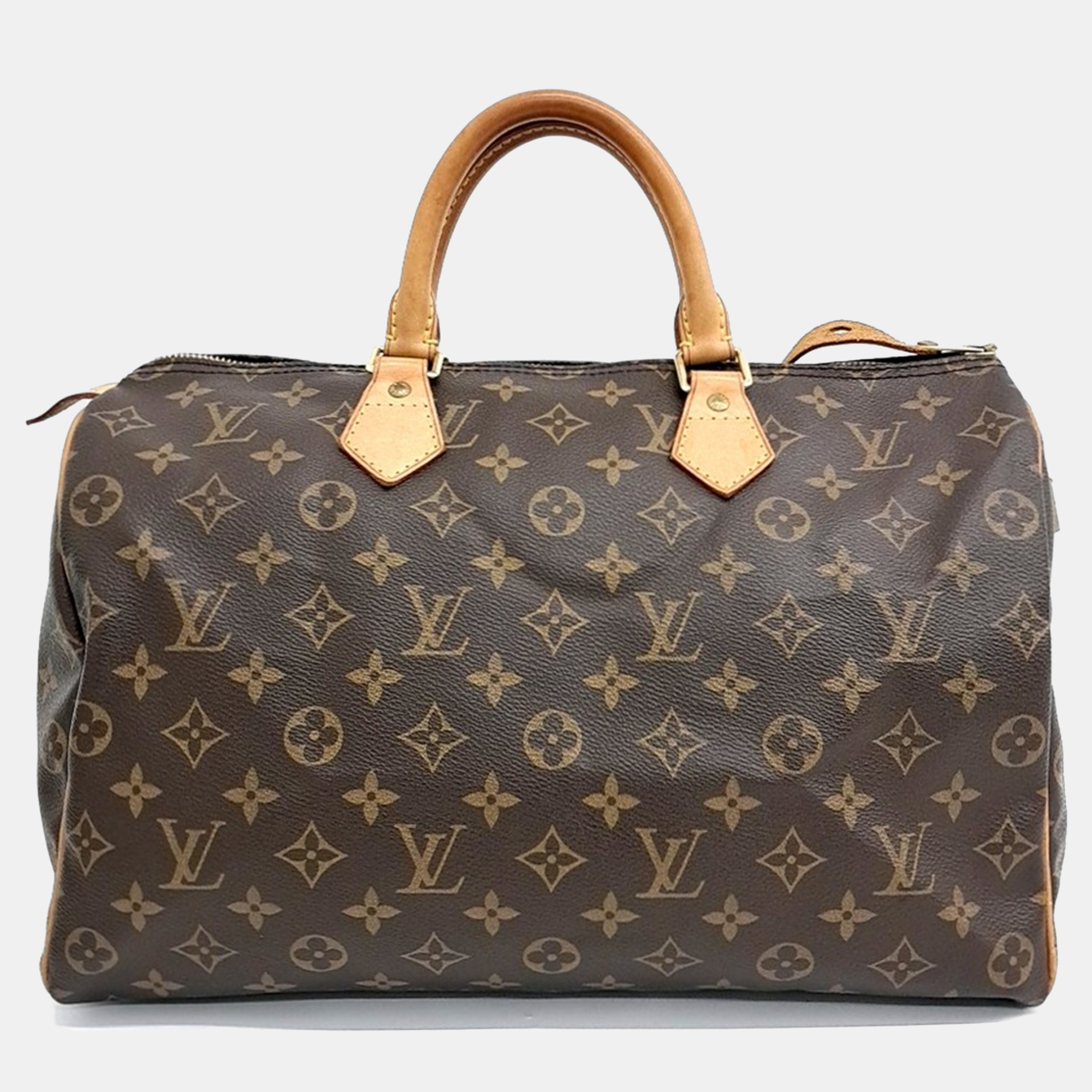 

Louis Vuitton Brown PVC Speedy 35 bag