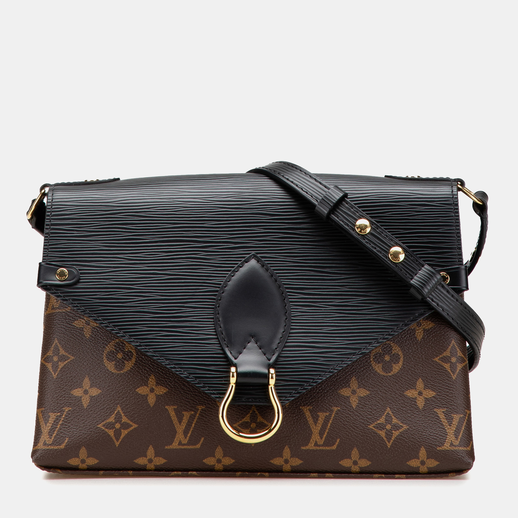 

Louis Vuitton Brown Monogram Epi Saint Michel