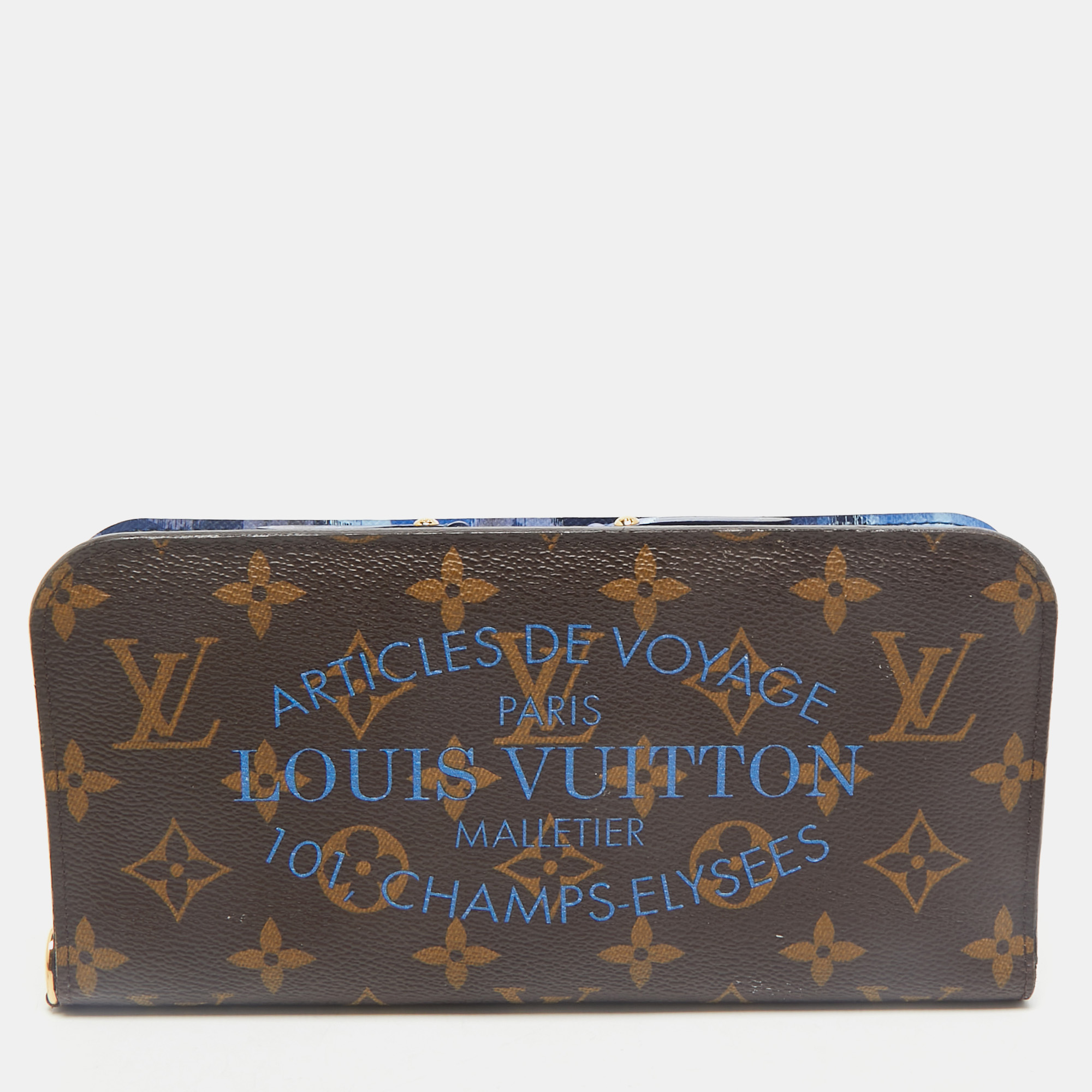 

Louis Vuitton Grand Blue Monogram Canvas Articles de Voyage Ikat Insolite Wallet