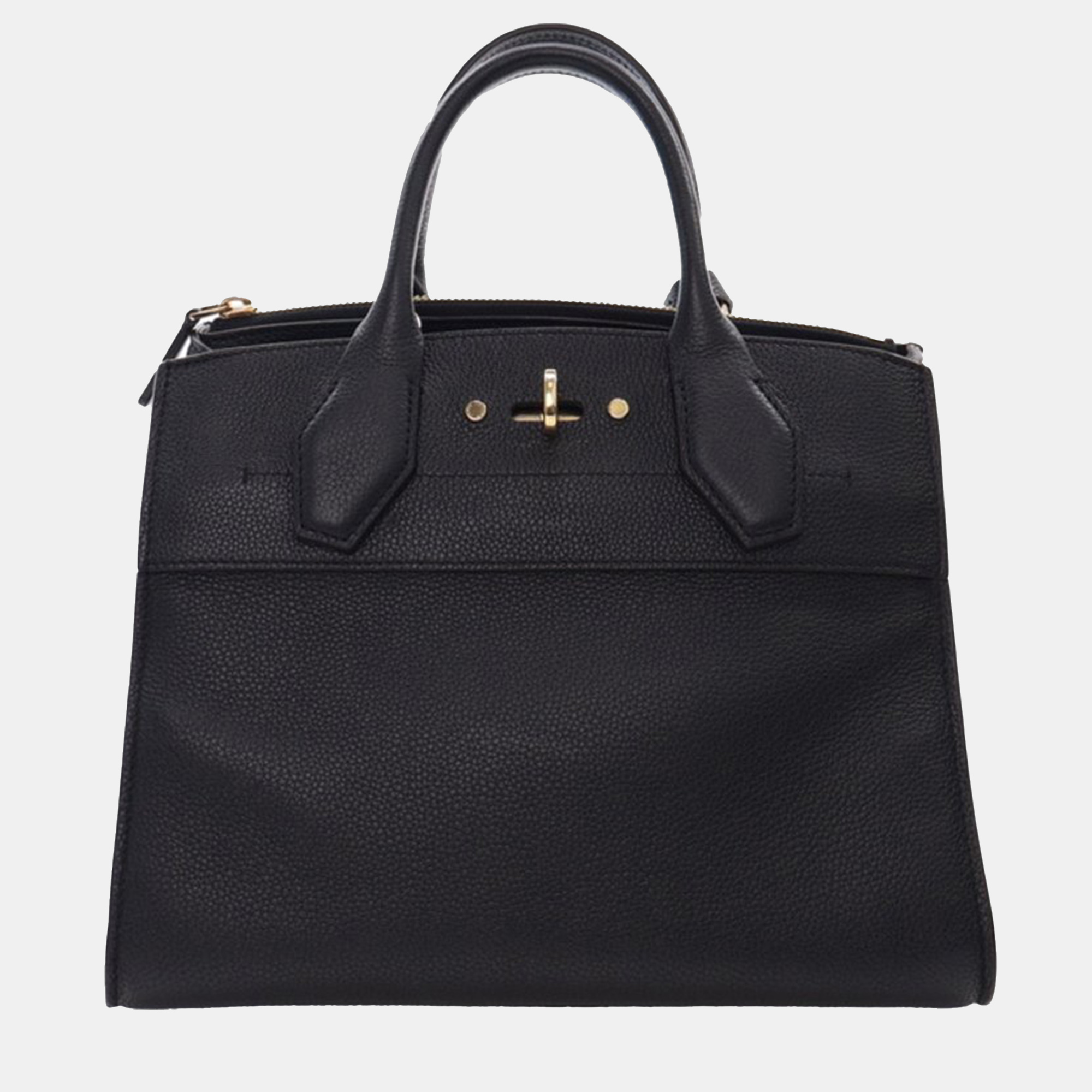 

Louis Vuitton Black Taurillon City Steamer PM