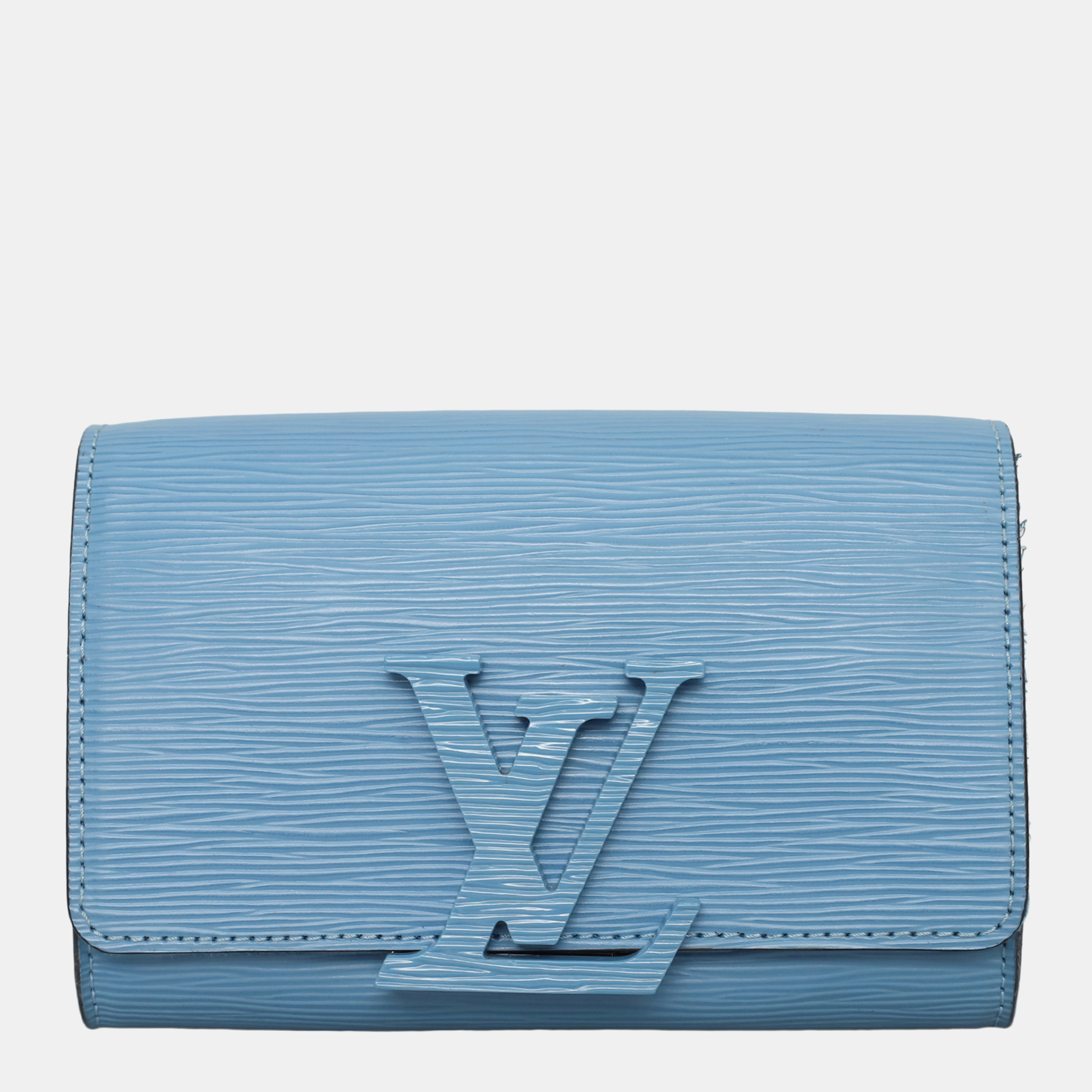 

Louis Vuitton Blue Epi Louise PM Crossbody Bag