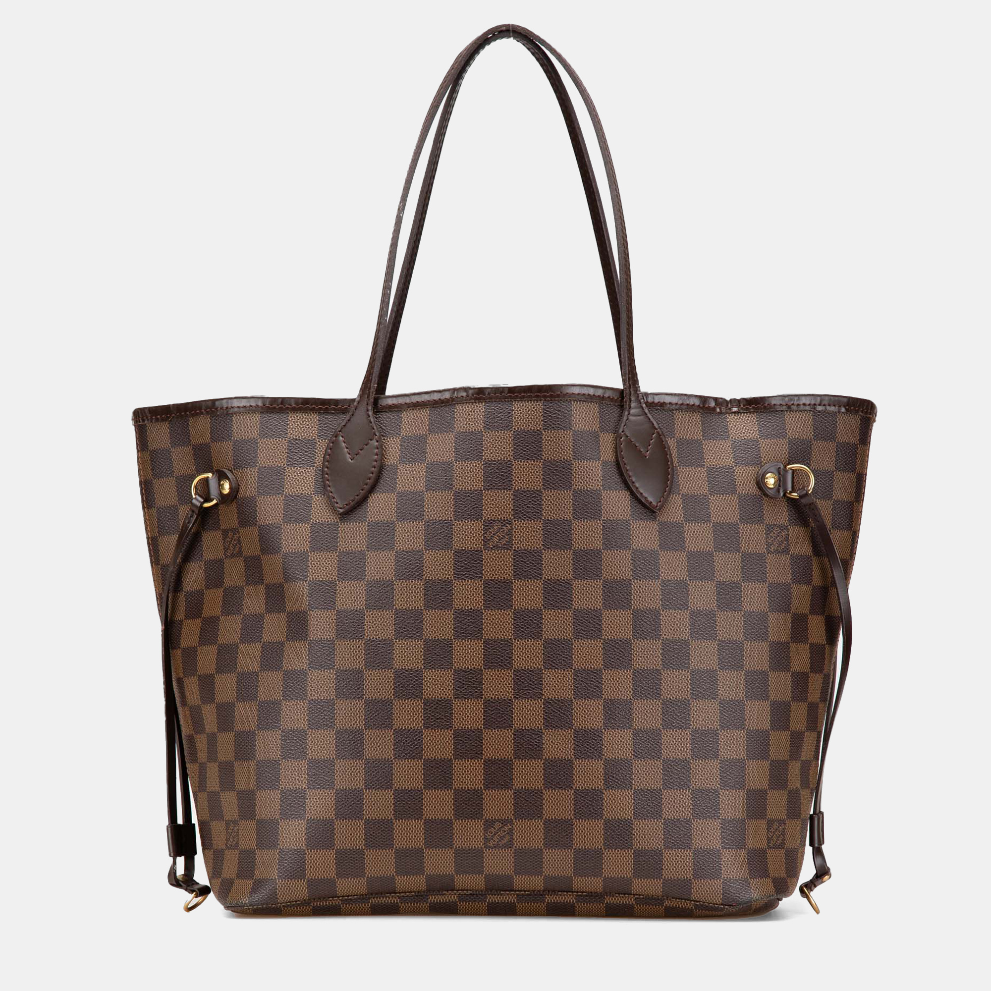 

Louis Vuitton Brown Damier Ebene Neverfull MM
