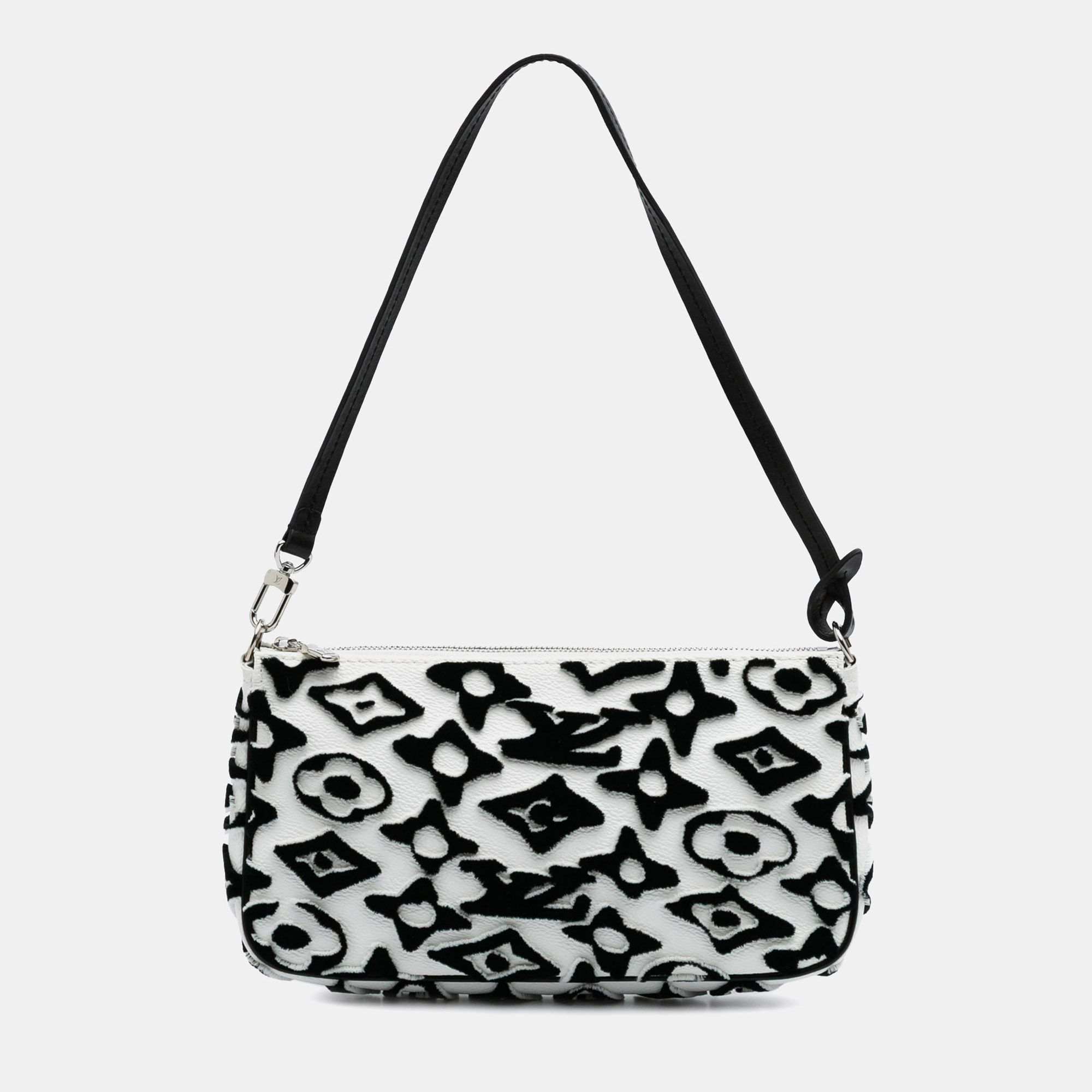 

Louis Vuitton Black/White Urs Fischer Monogram Pochette Accessories