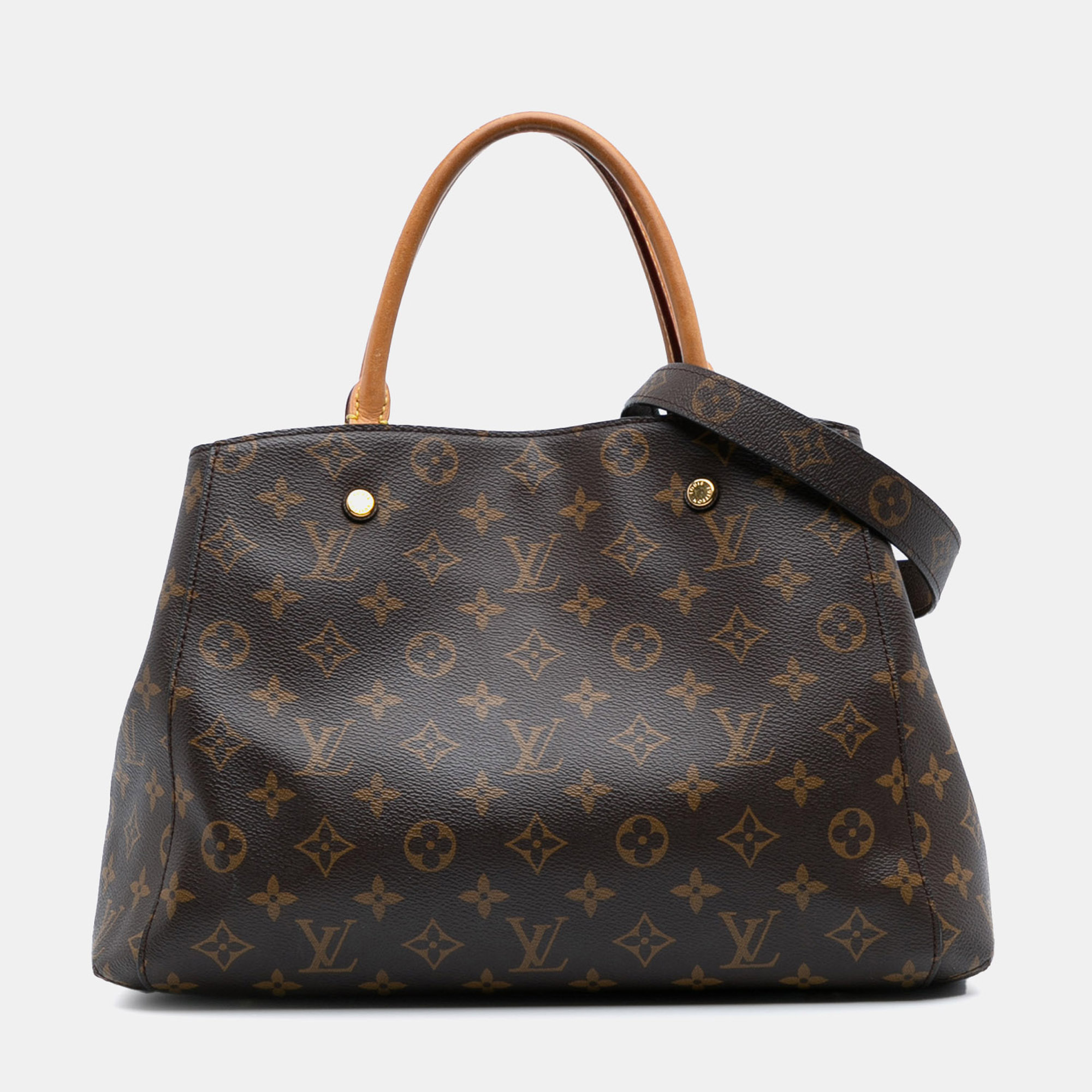 

Louis Vuitton Brown Monogram Montaigne MM