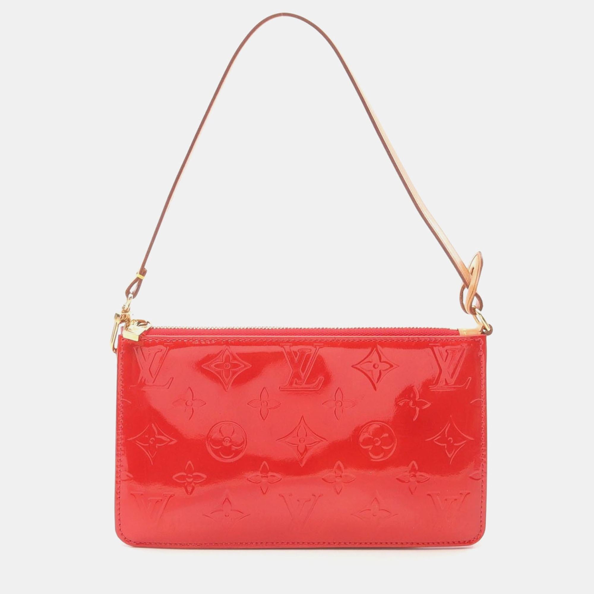 

Louis Vuitton Rouge Vernis Leather Lexington Accessory Pouch, Red