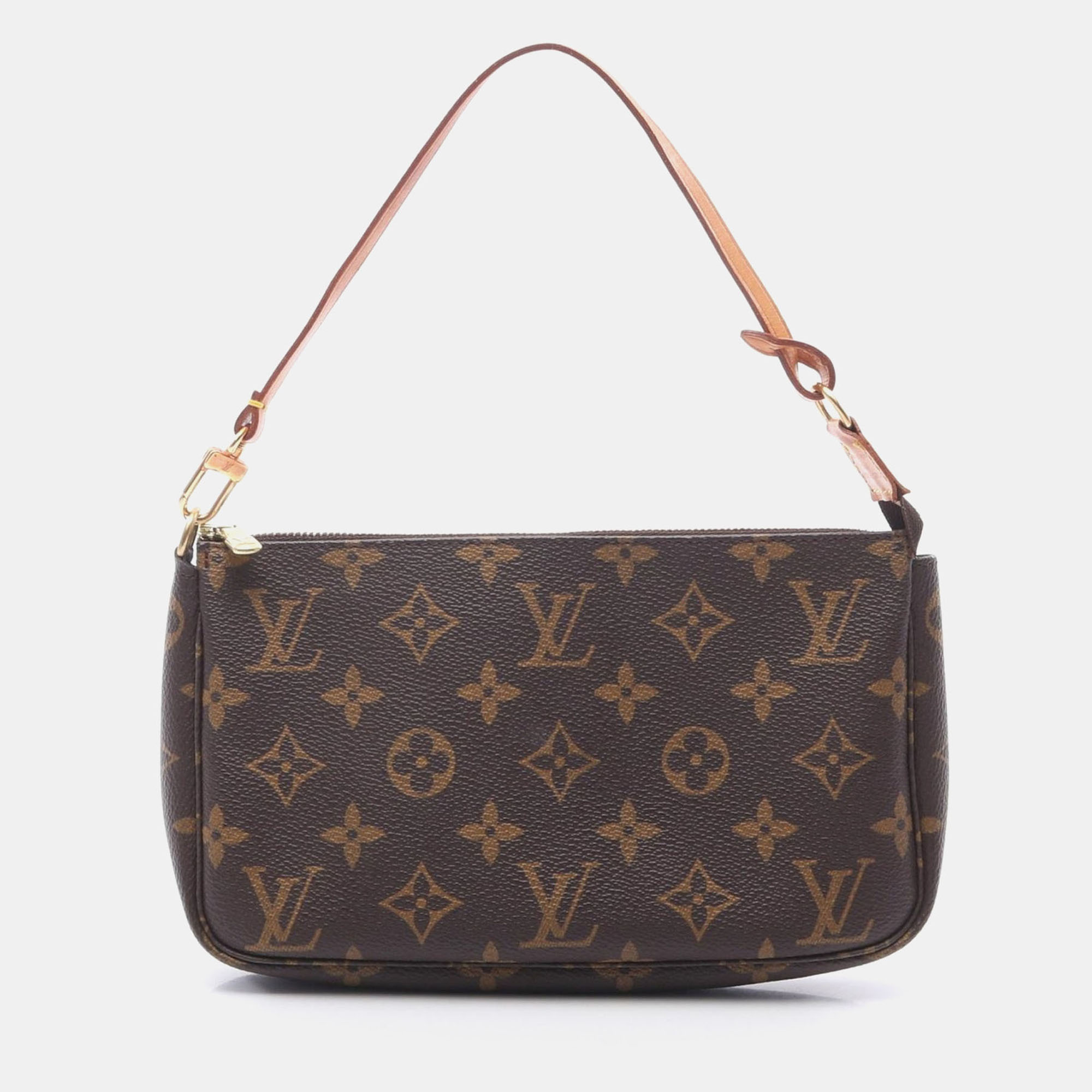 

Louis Vuitton Pochette Accessoires Handbag Monogram Canvas, Brown