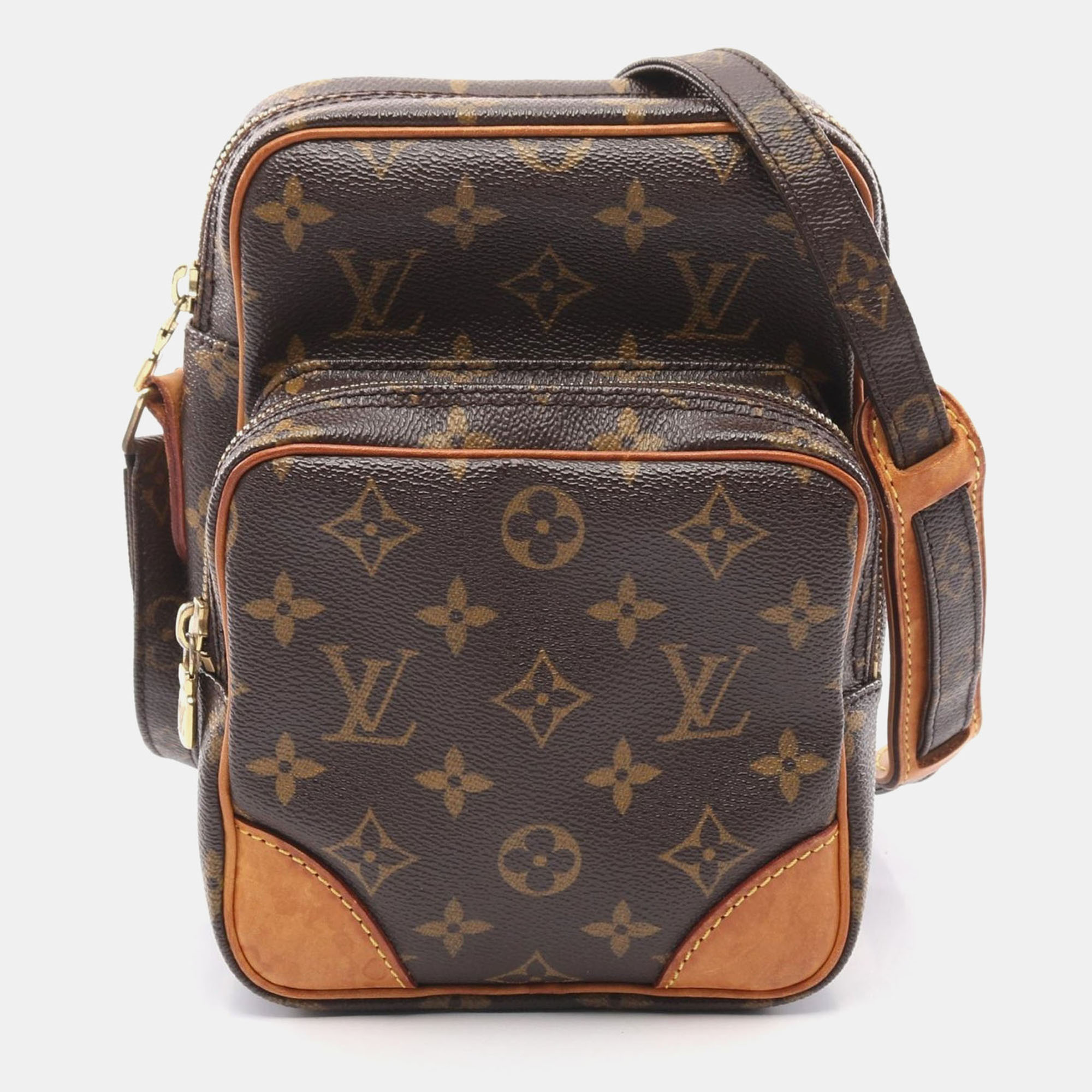 

Louis Vuitton Amazon Crossbody Shoulder Bag Monogram Brown