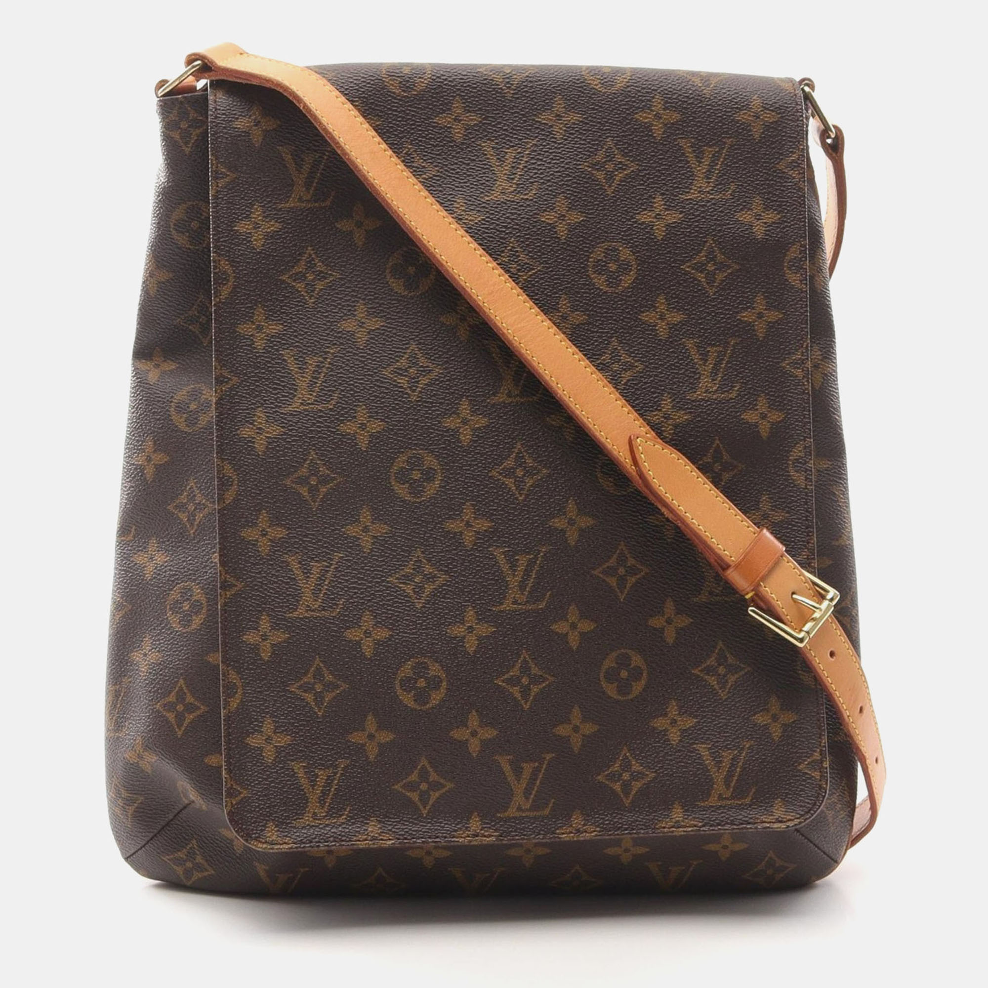 

Louis Vuitton Brown Monogram Canvas Musette Shoulder Bag
