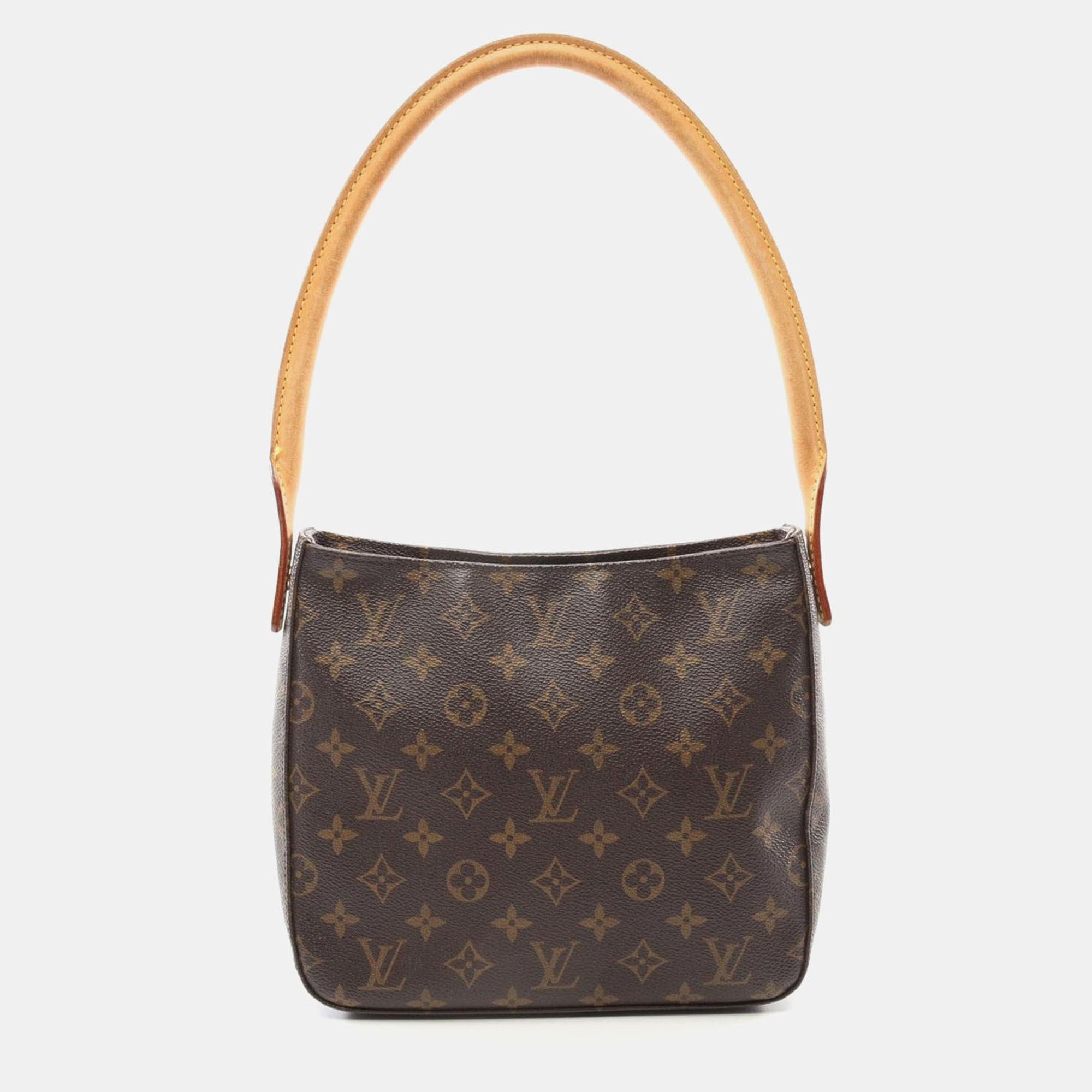

Louis Vuitton Looping MM Shoulder Bag Monogram Leather Brown