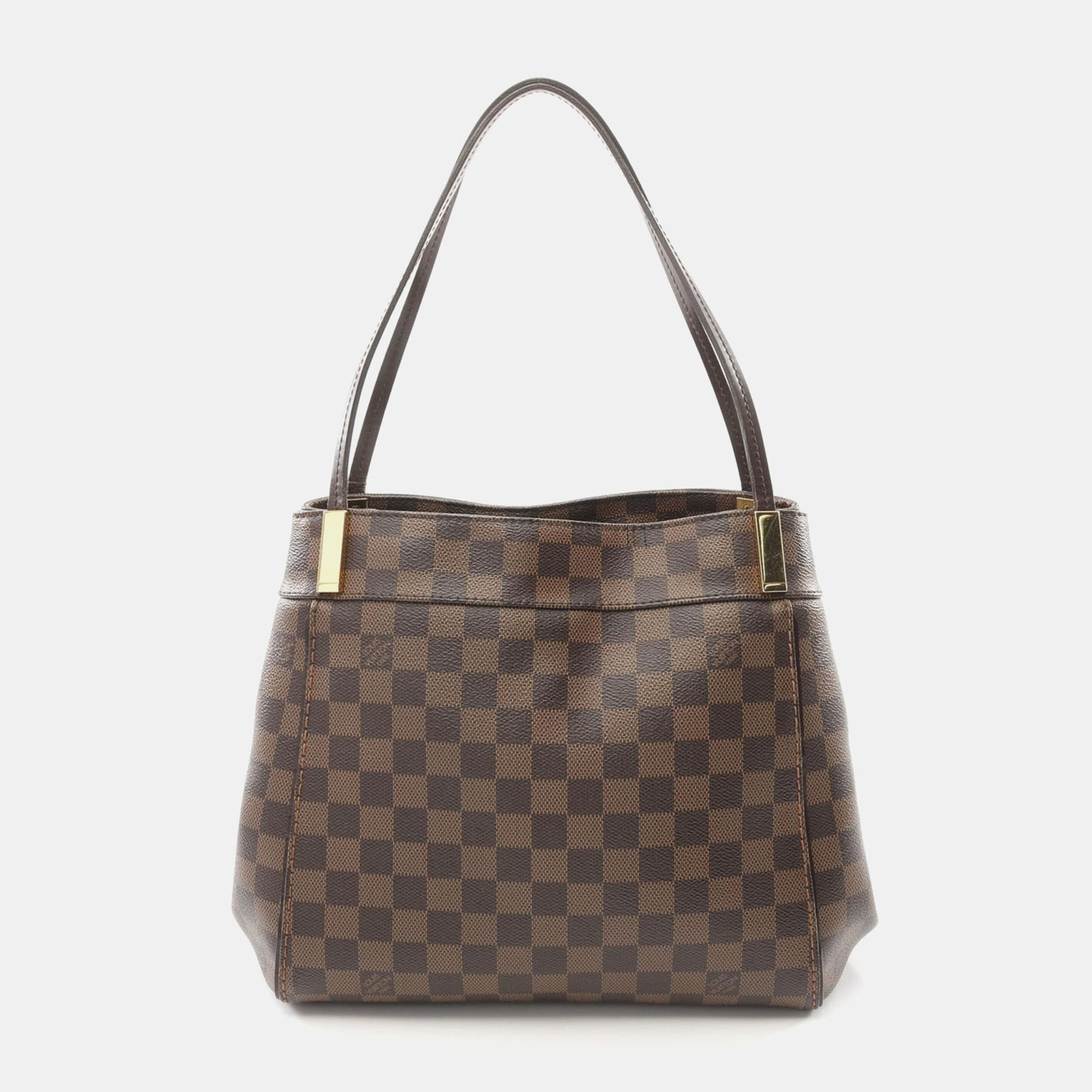 

Louis Vuitton Ebene Damier Canvas Marleybone PM Shoulder Bag, Brown
