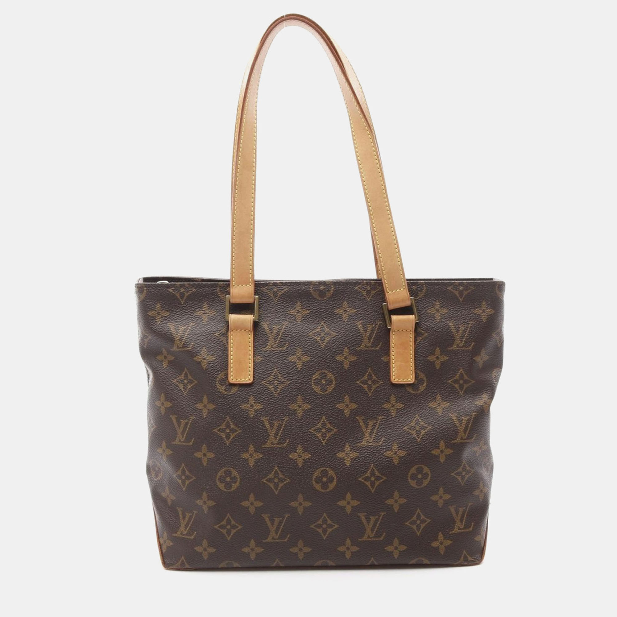 

Louis Vuitton Brown Monogram Canvas Cabas Piano Bag