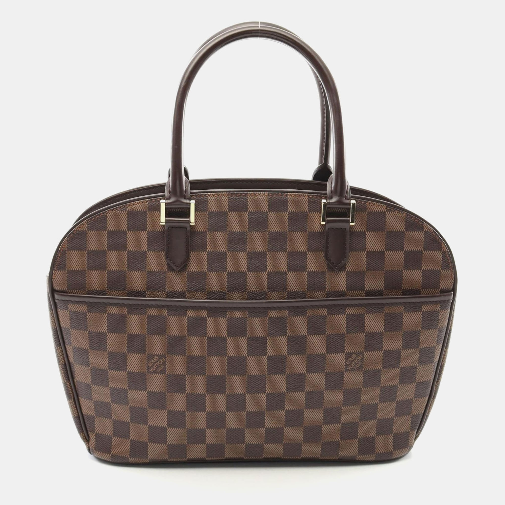

Louis Vuitton Brown Ebene Damier Canvas Saria Oriental Handbag