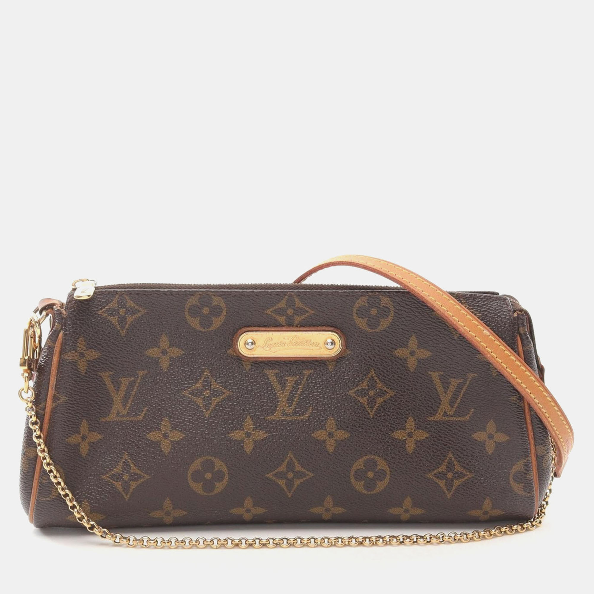 

Louis Vuitton Eva Small Brown Monogram Canvas Shoulder Bag
