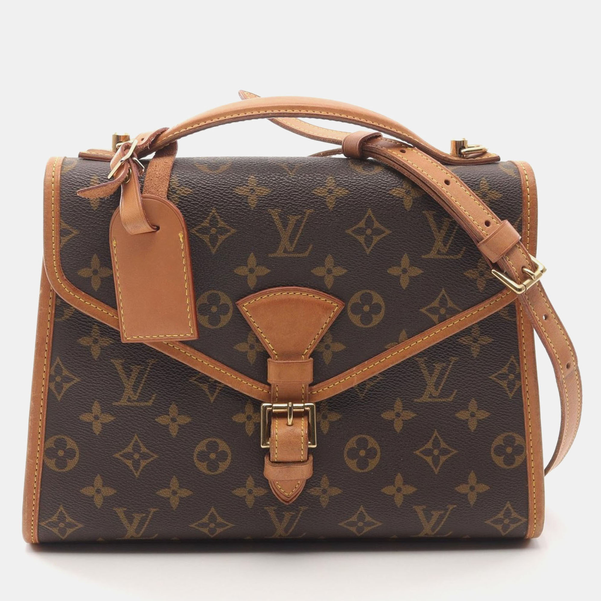 

Louis Vuitton Bel Air 2Way Shoulder Handbag Monogram Brown