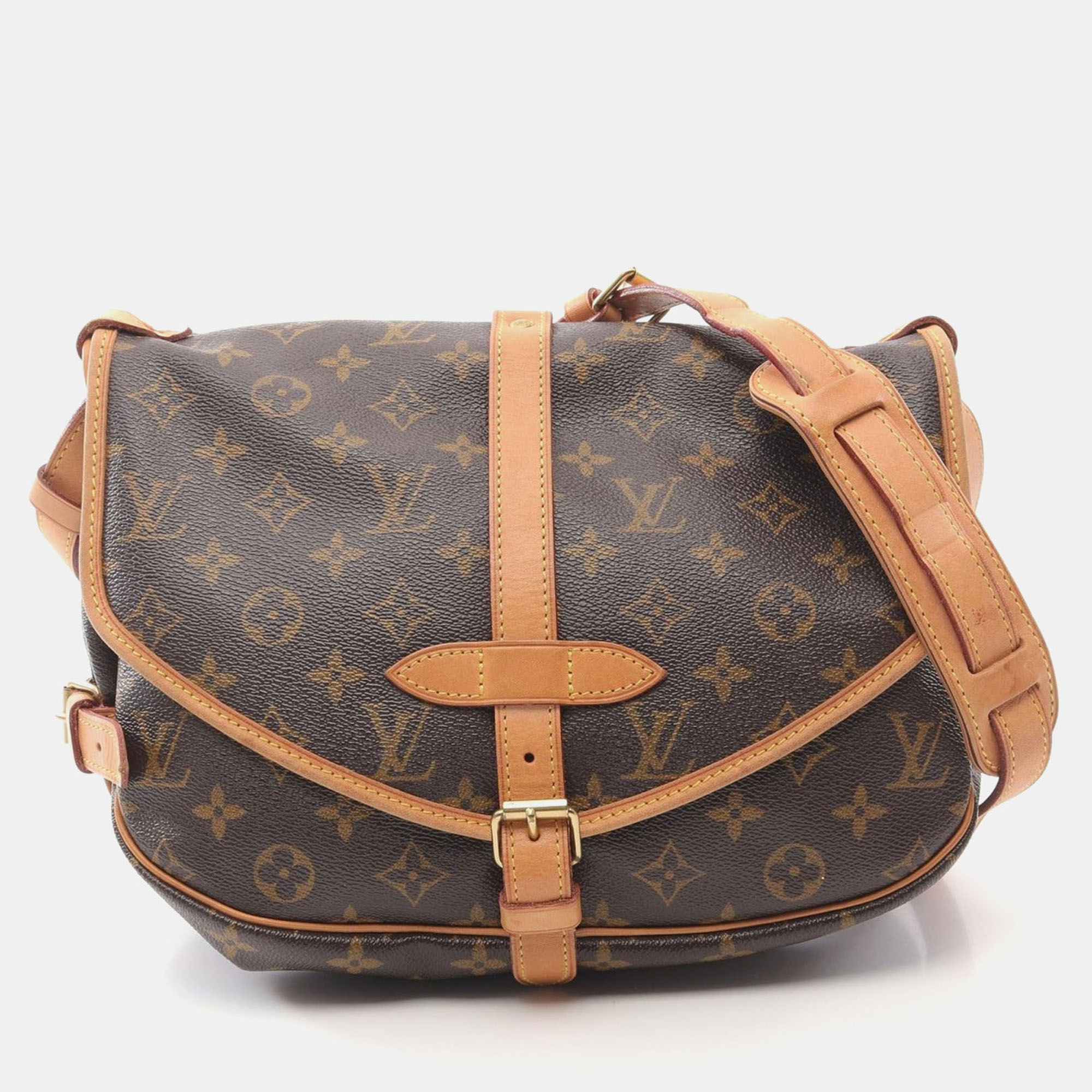 

Louis Vuitton Saumur 30 Shoulder Bag Monogram Canvas Brown