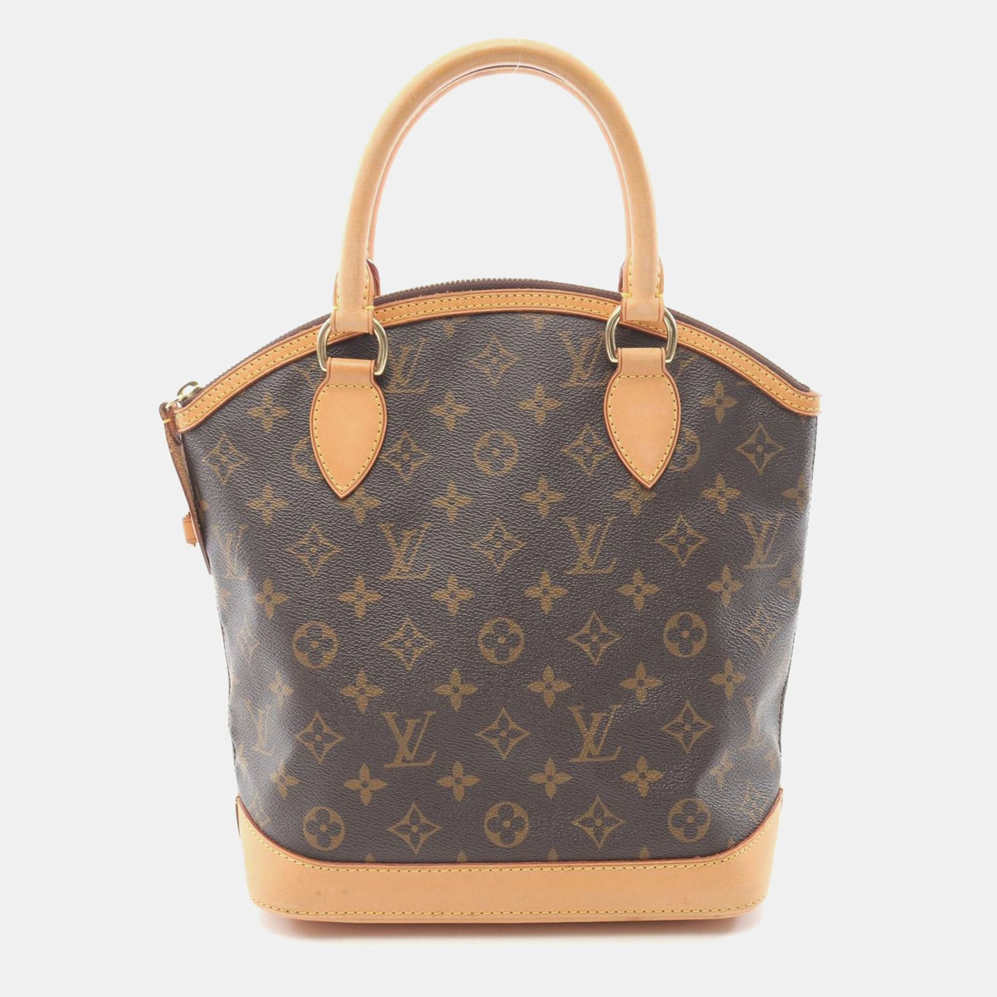 

Louis Vuitton Lockit Hand Bag Monogram Leather Brown