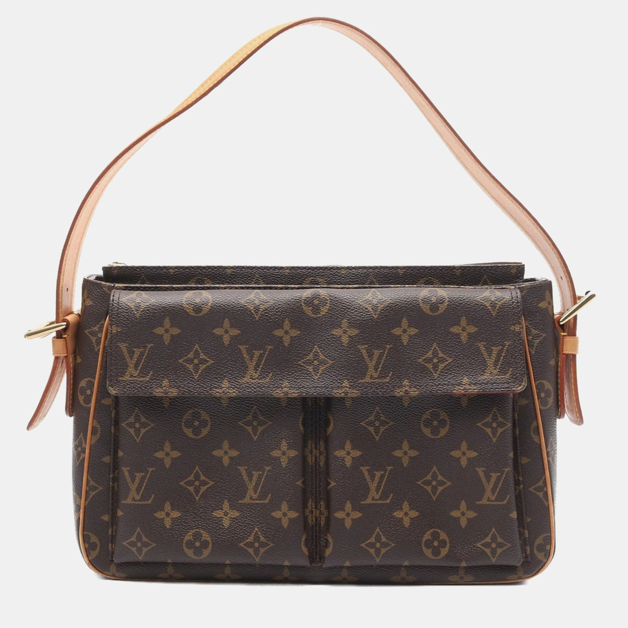 

Louis Vuitton Brown Monogram Canvas Viva-Cité Shoulder Bag GM