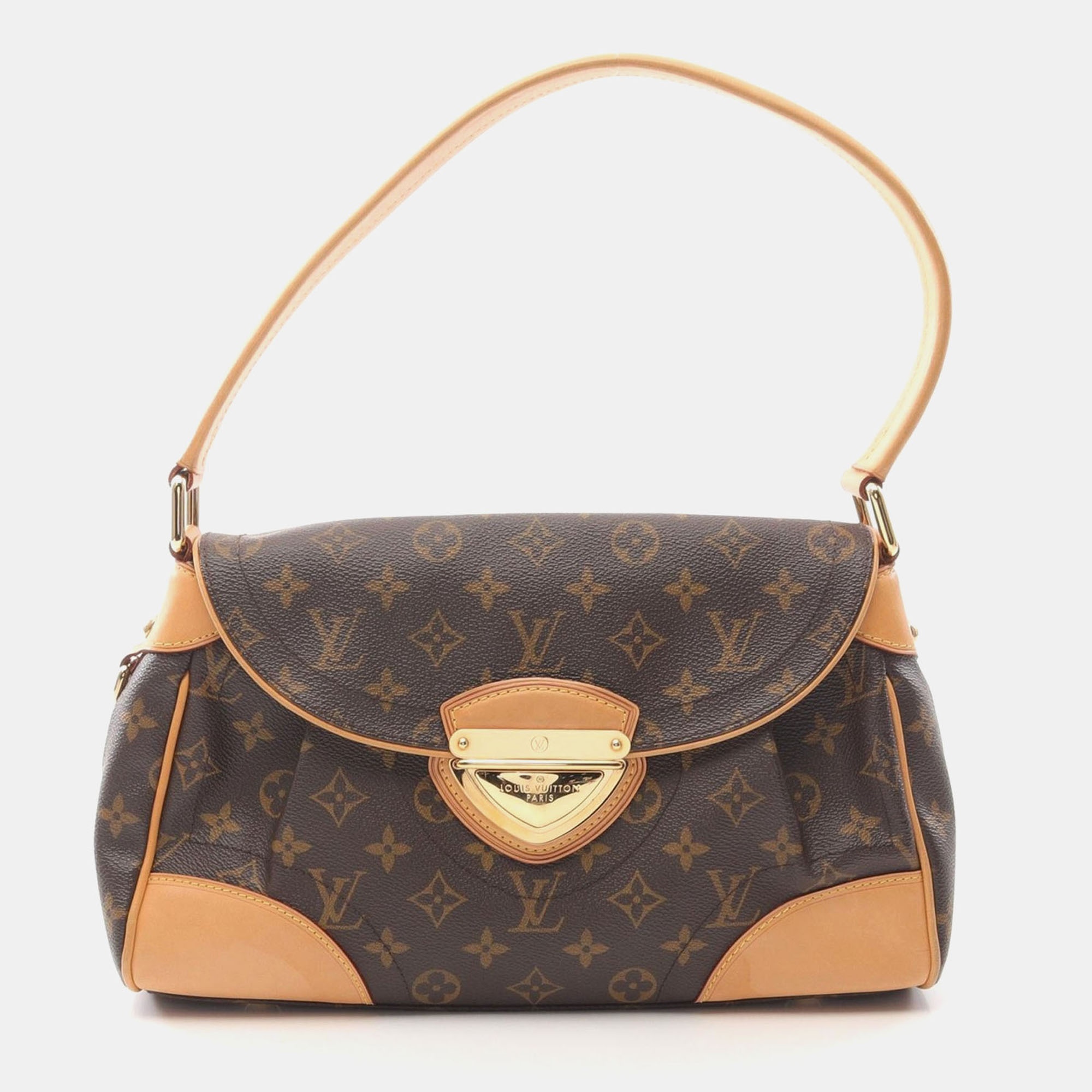 

Louis Vuitton Beverly MM Shoulder Bag Monogram Canvas, Brown