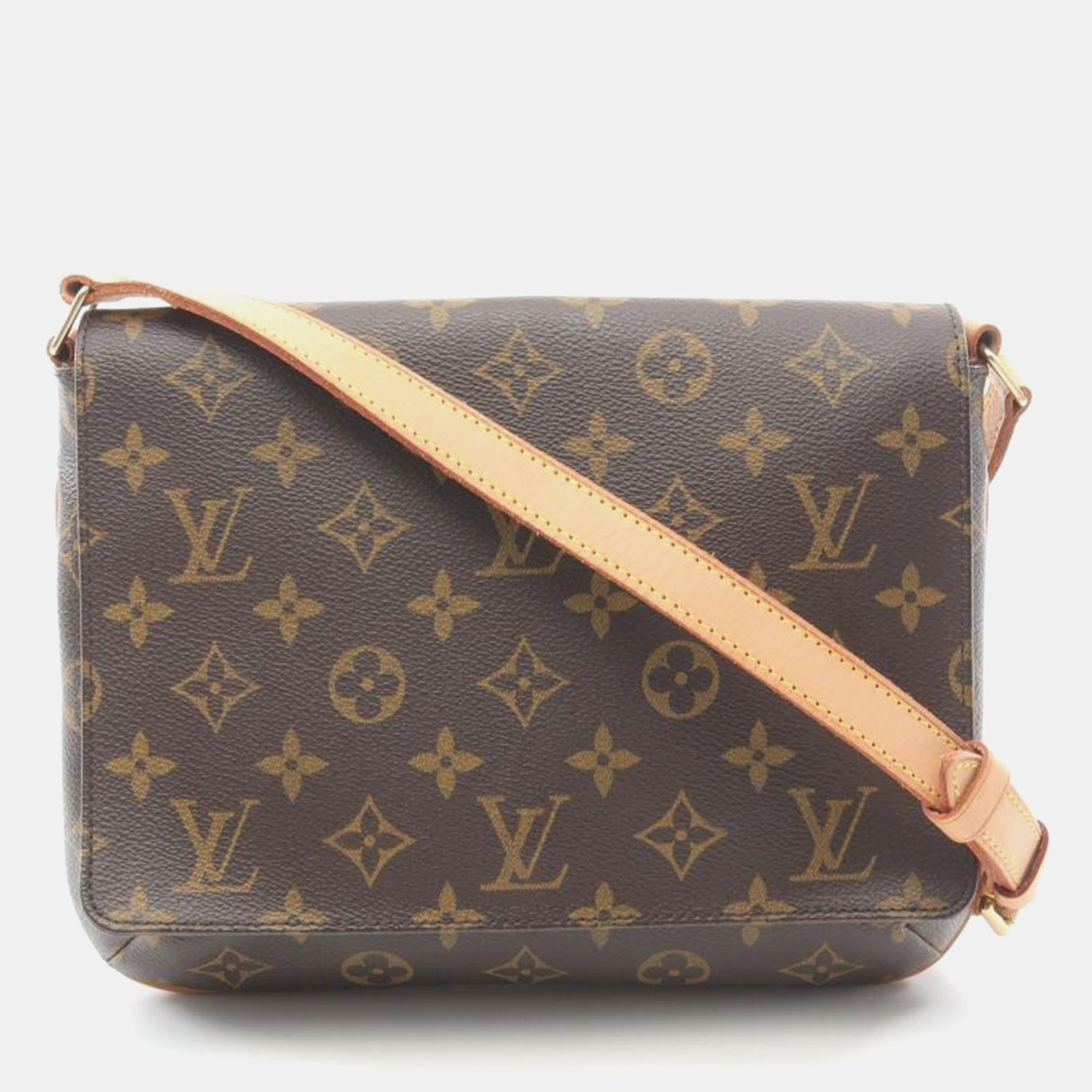 

Louis Vuitton Musette Tango Long Strap Monogram Bag, Brown