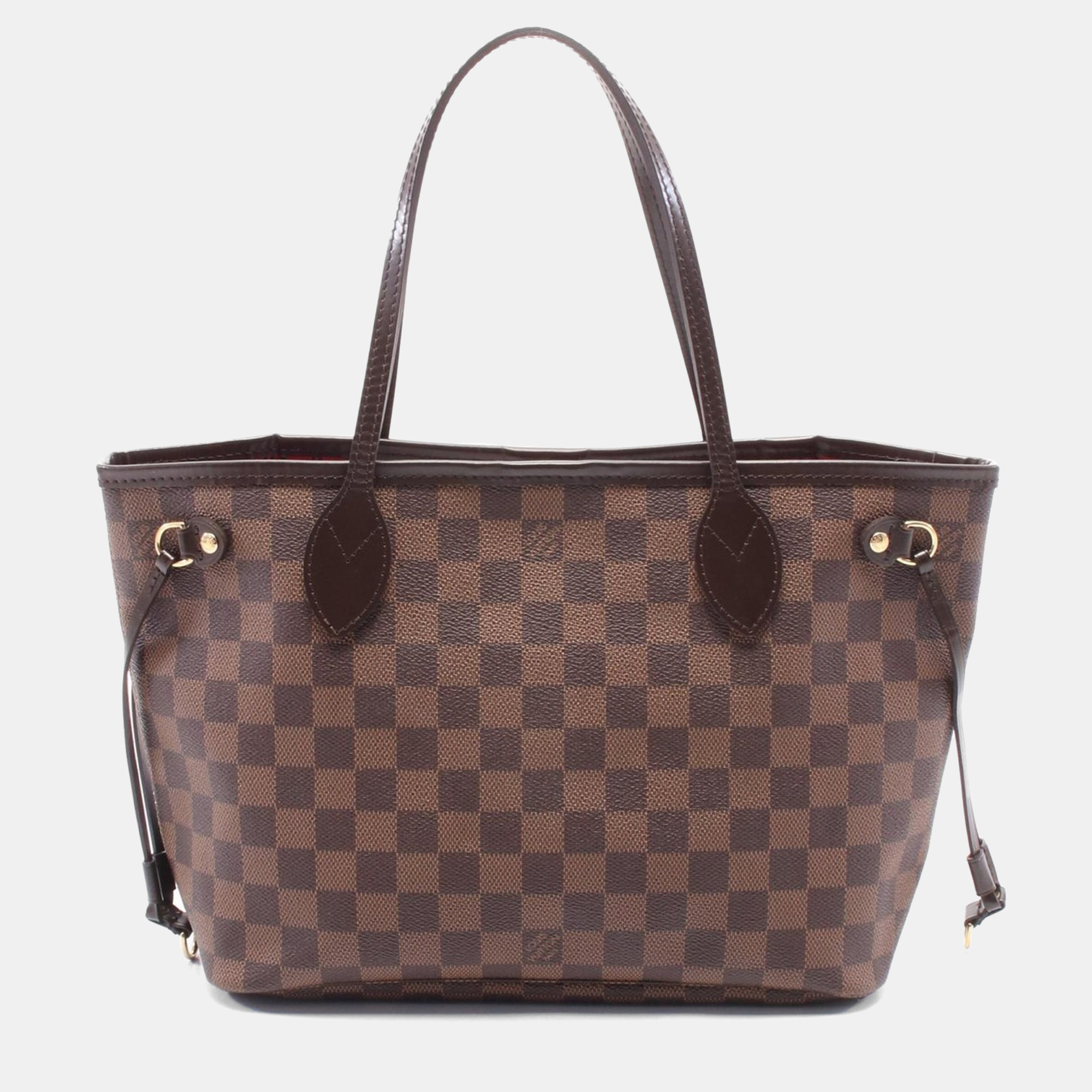

Louis Vuitton Brown Damier Ebene Canvas Neverfull Tote PM