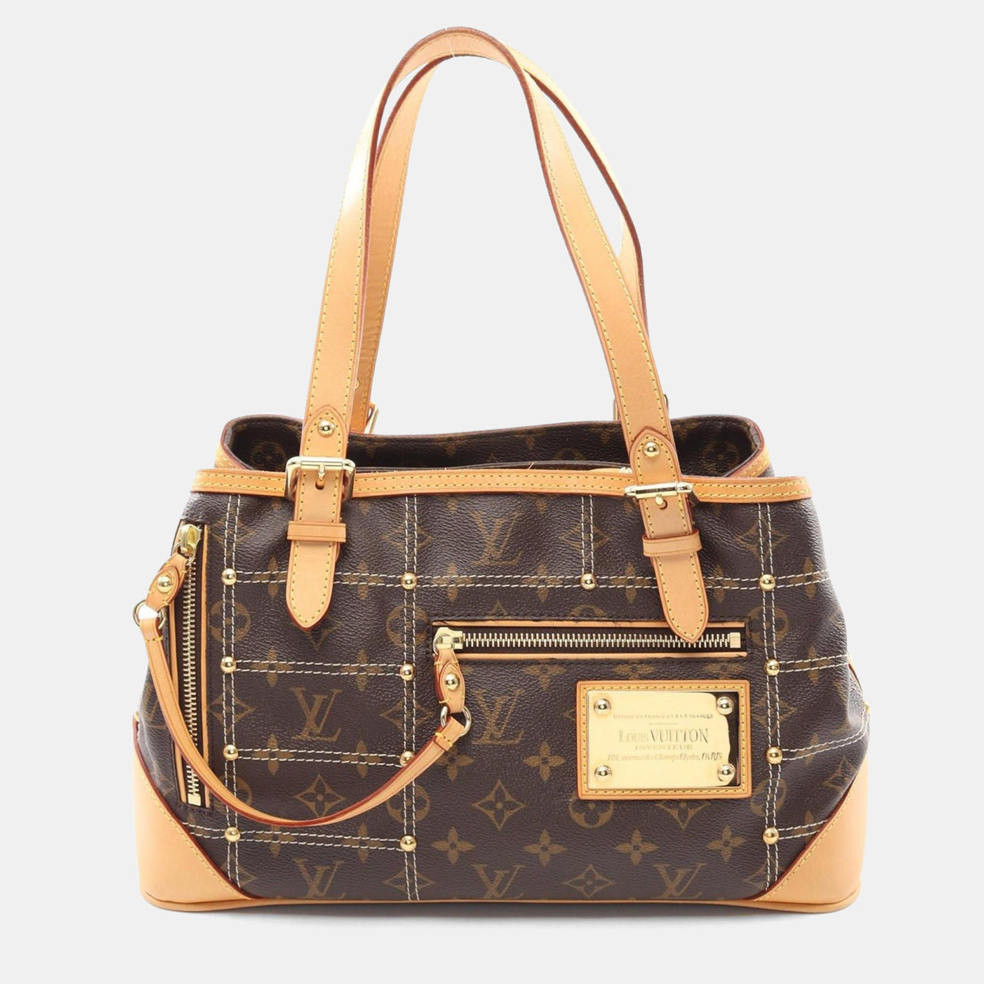 

Louis Vuitton Brown Monogram Canvas Rivette Shoulder Bag