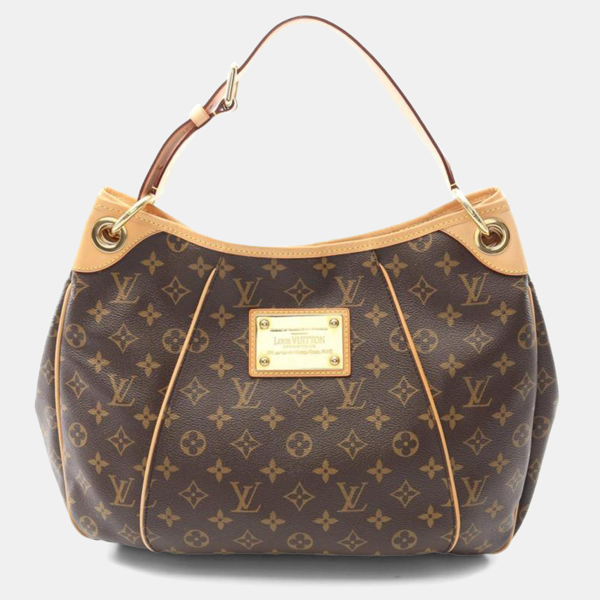 

Louis Vuitton Brown Monogram Galliera Shoulder Bag PM