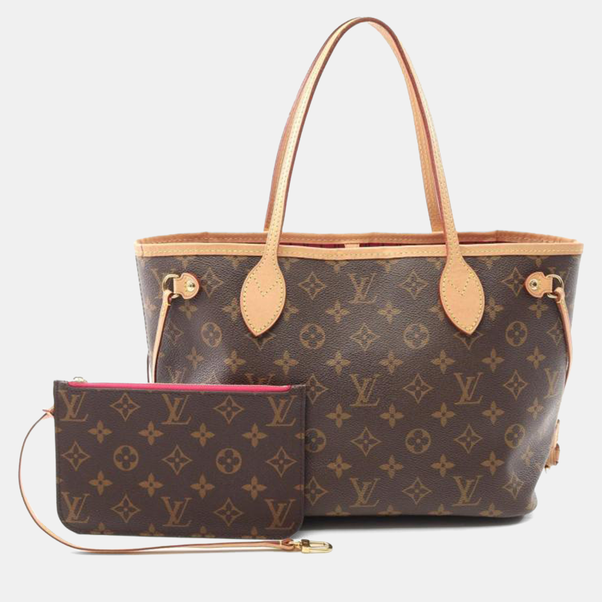 

Louis Vuitton Brown Monogram Canvas Neverfull Tote PM