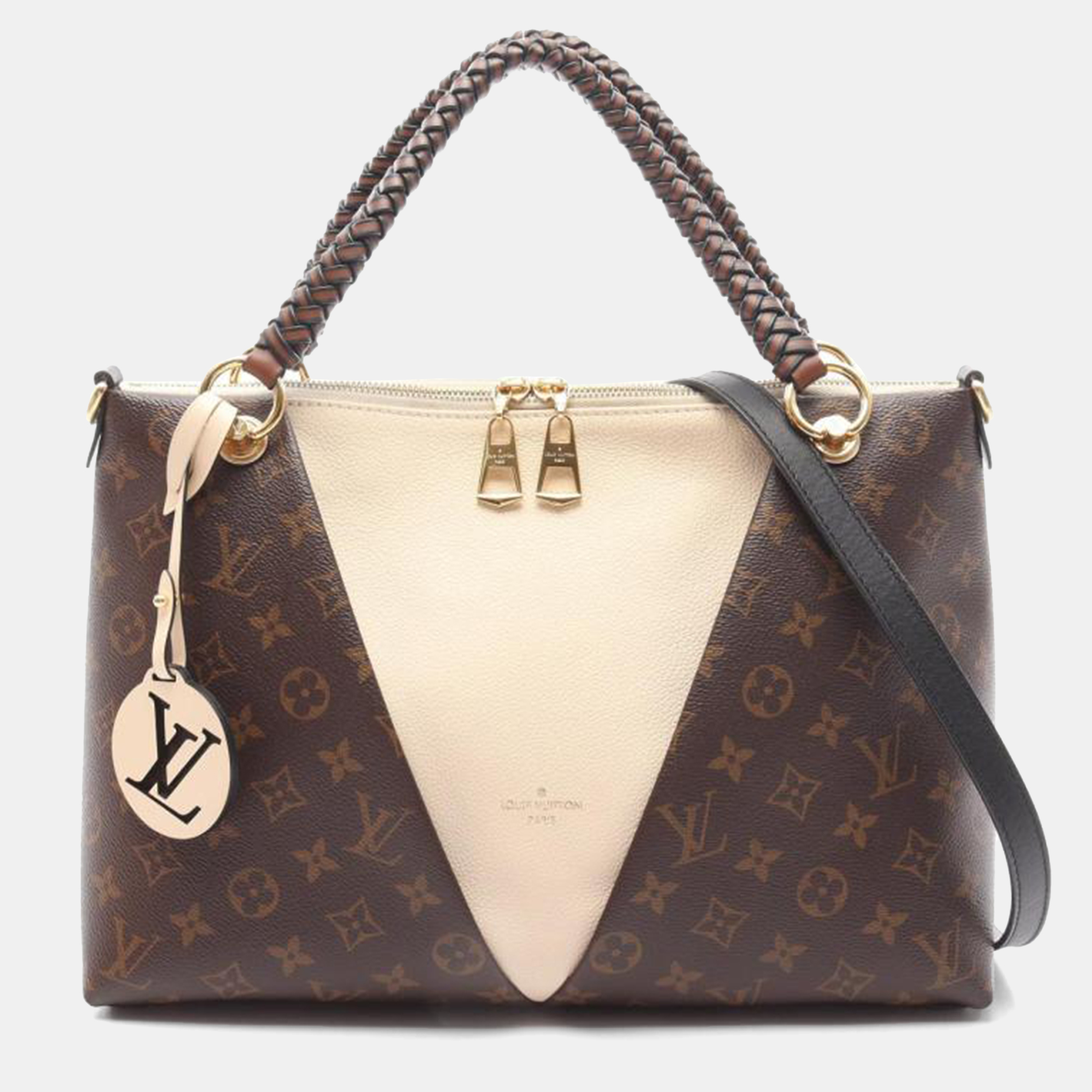 

Louis Vuitton Brown Monogram Canvas V Tote MM