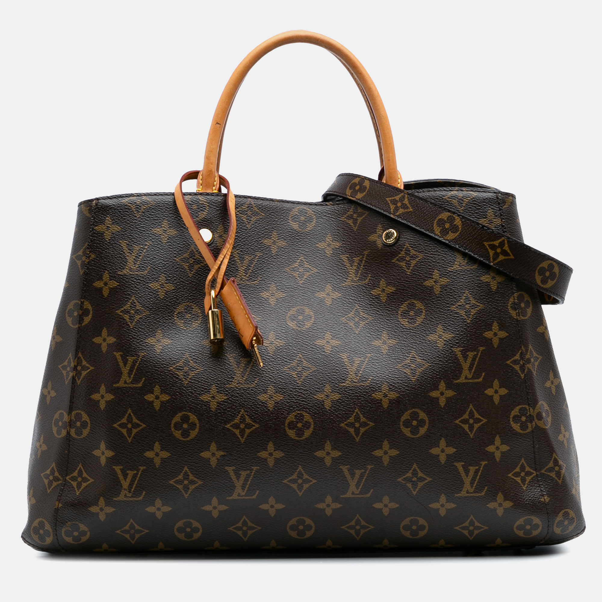 

Louis Vuitton Brown Monogram Montaigne GM
