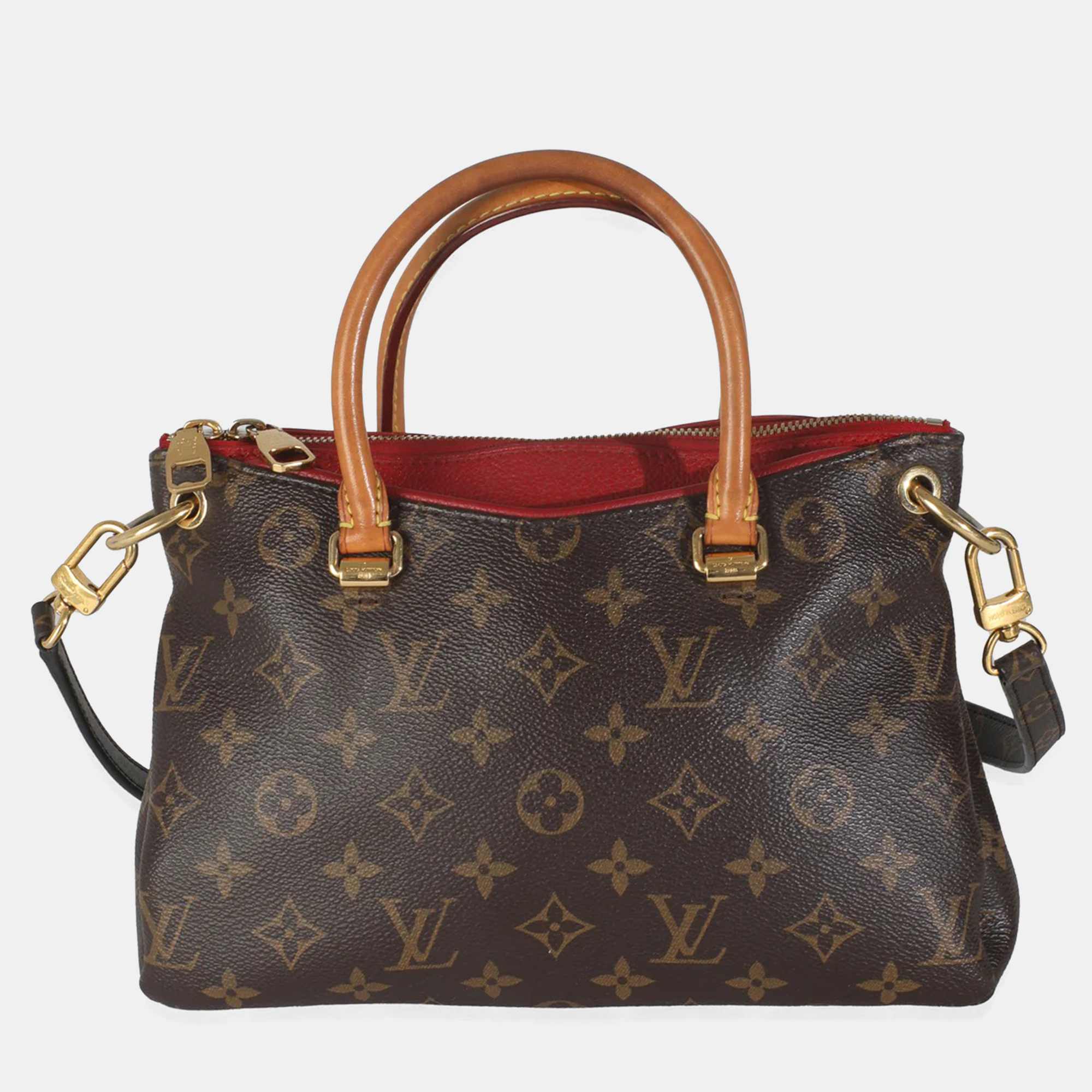 

Louis Vuitton Brown Monogram Canvas Pallas BB bag