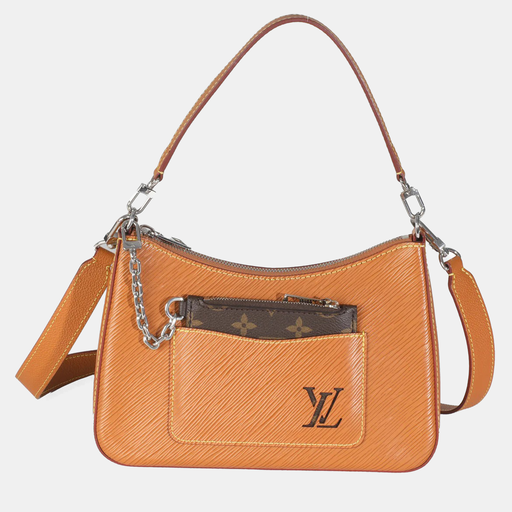 

Louis Vuitton Gold Honey Epi Marelle bag, Brown