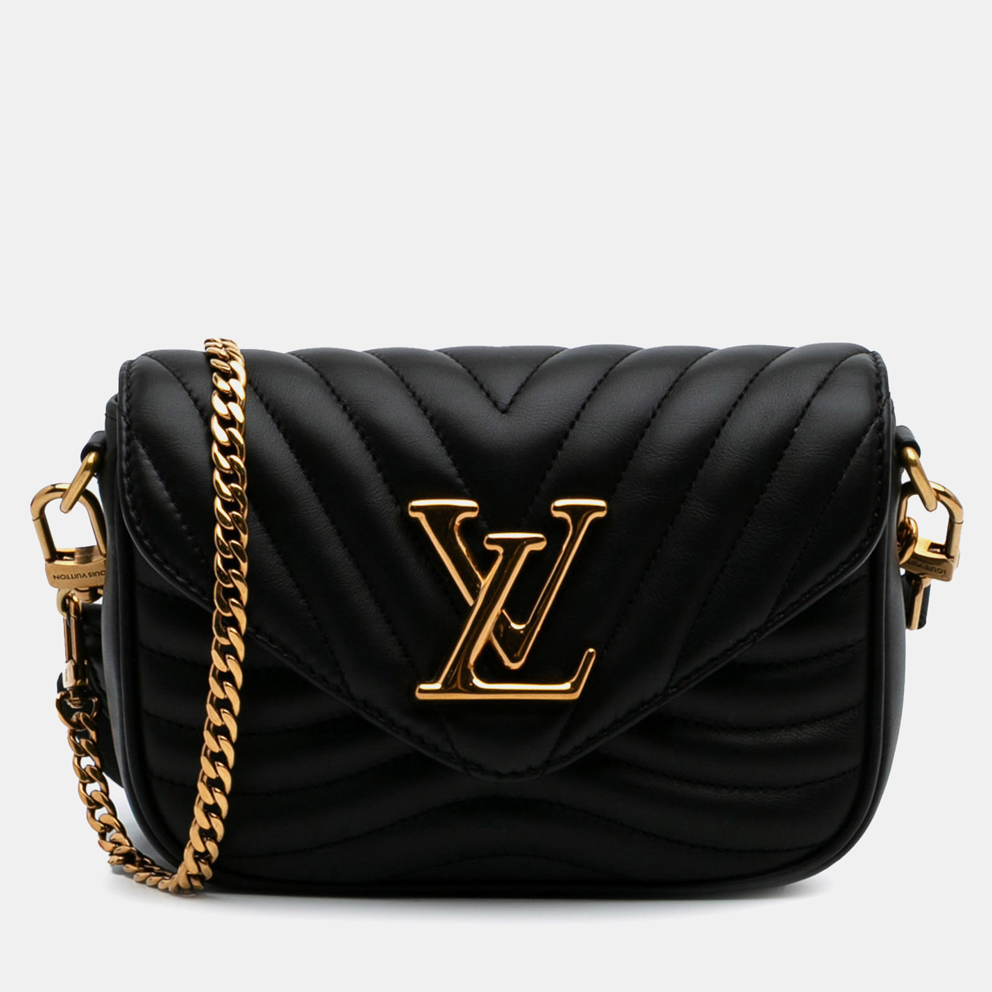 

Louis Vuitton Black New Wave Multi Pochette