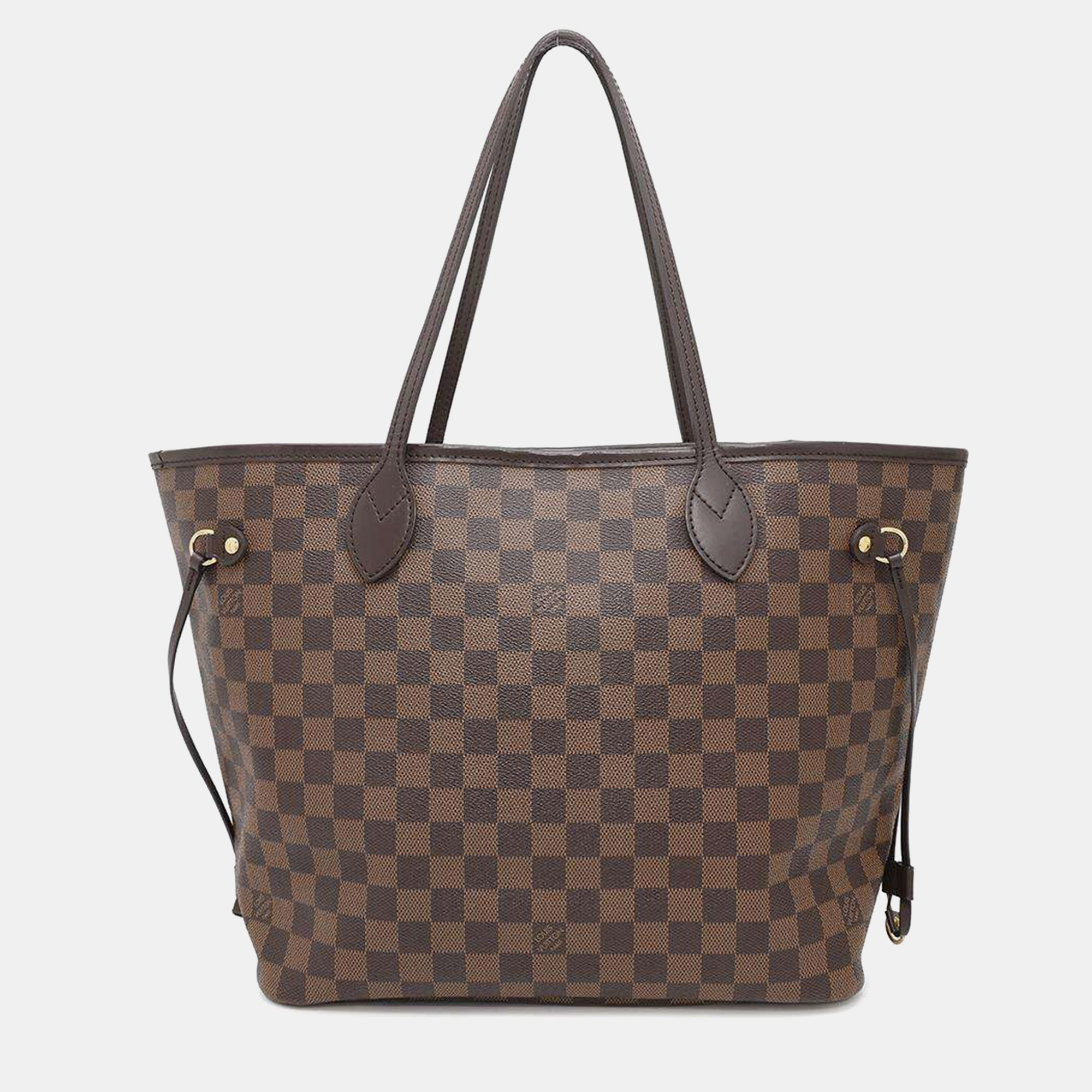 

Louis Vuitton Neverfull Cerise Damier Ebene Canvas Size Mm, Brown