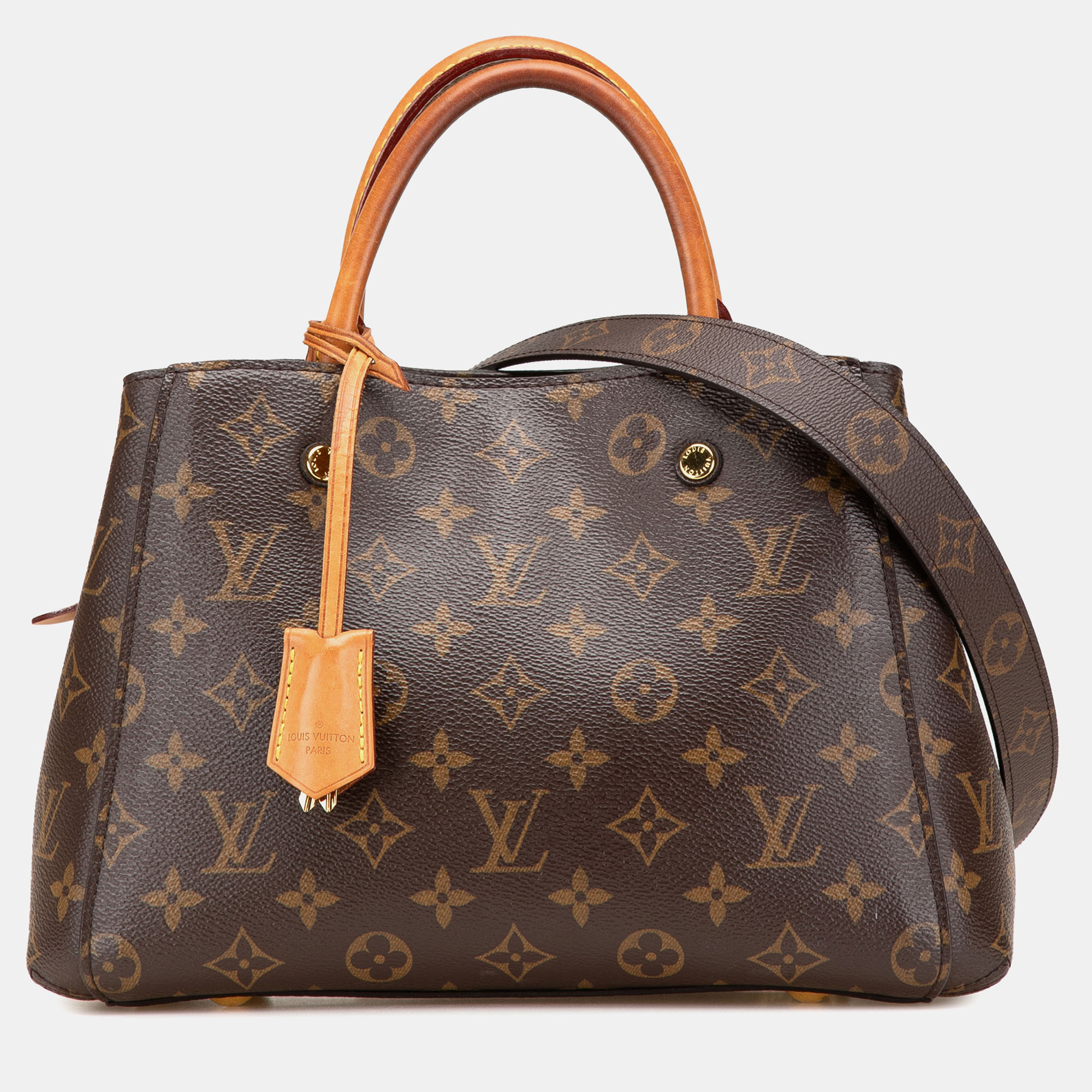 

Louis Vuitton Brown Monogram Montaigne BB