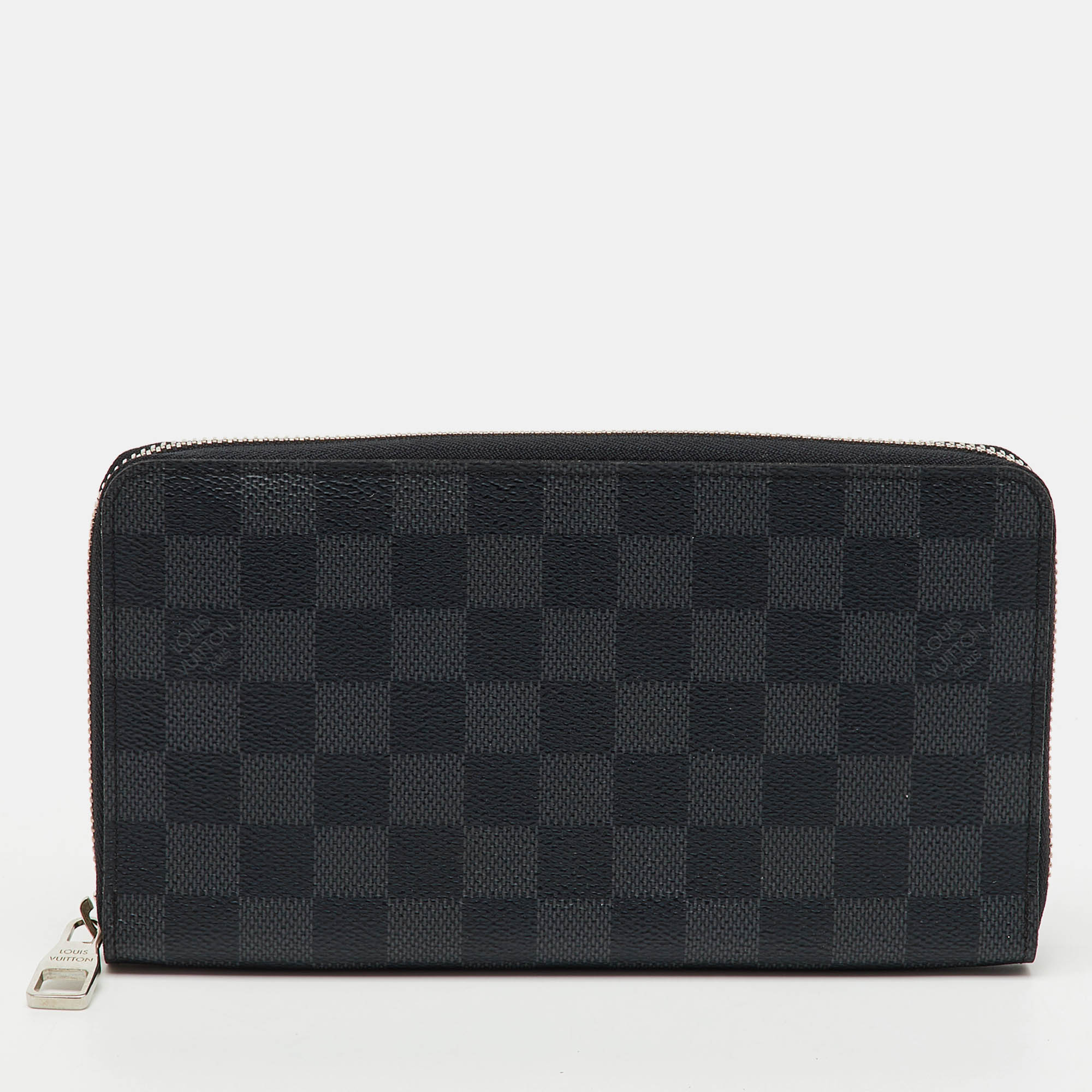 

Louis Vuitton Damier Graphite Canvas Zippy Organizer, Black