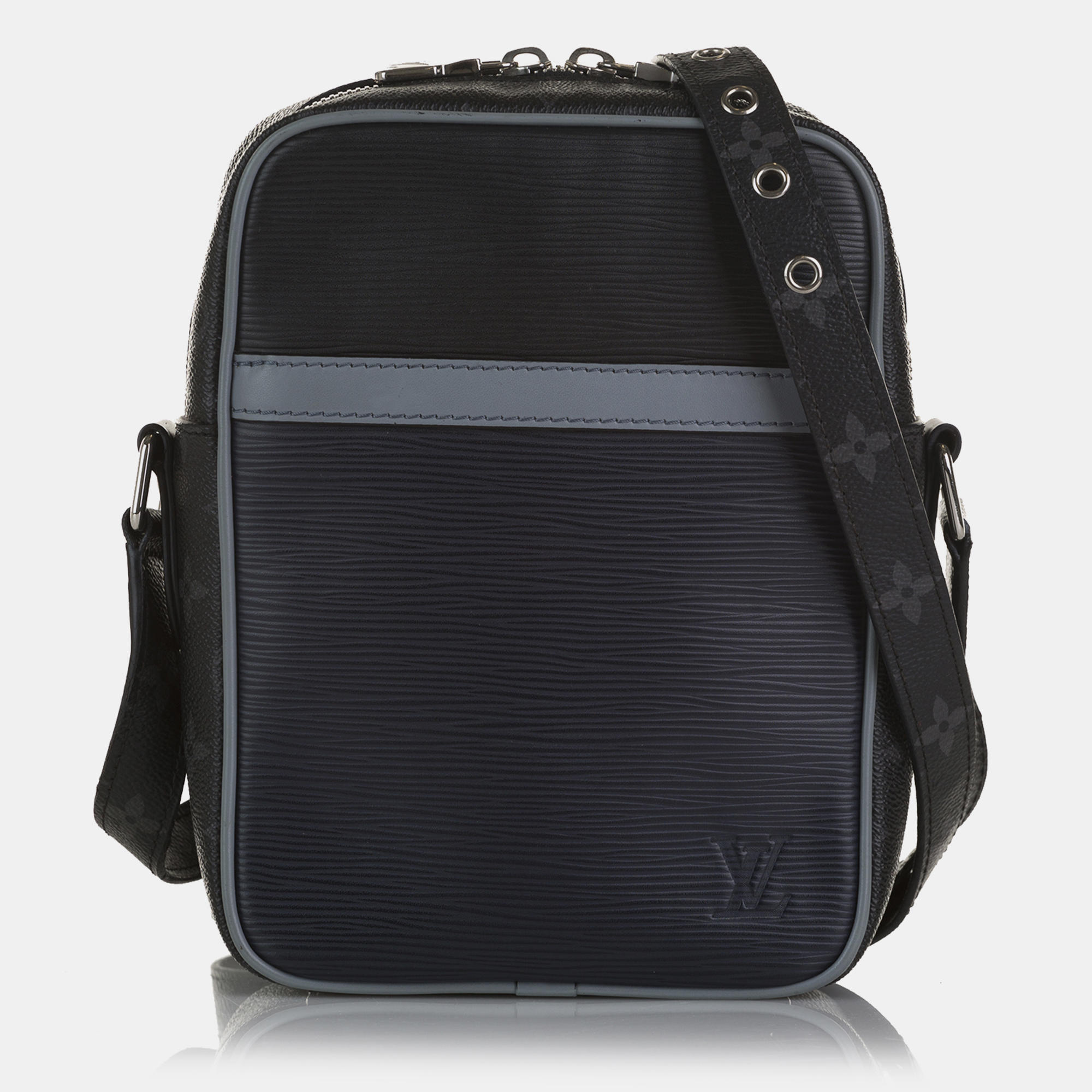 

Louis Vuitton Navy Blue Epi Monogram Danube PM