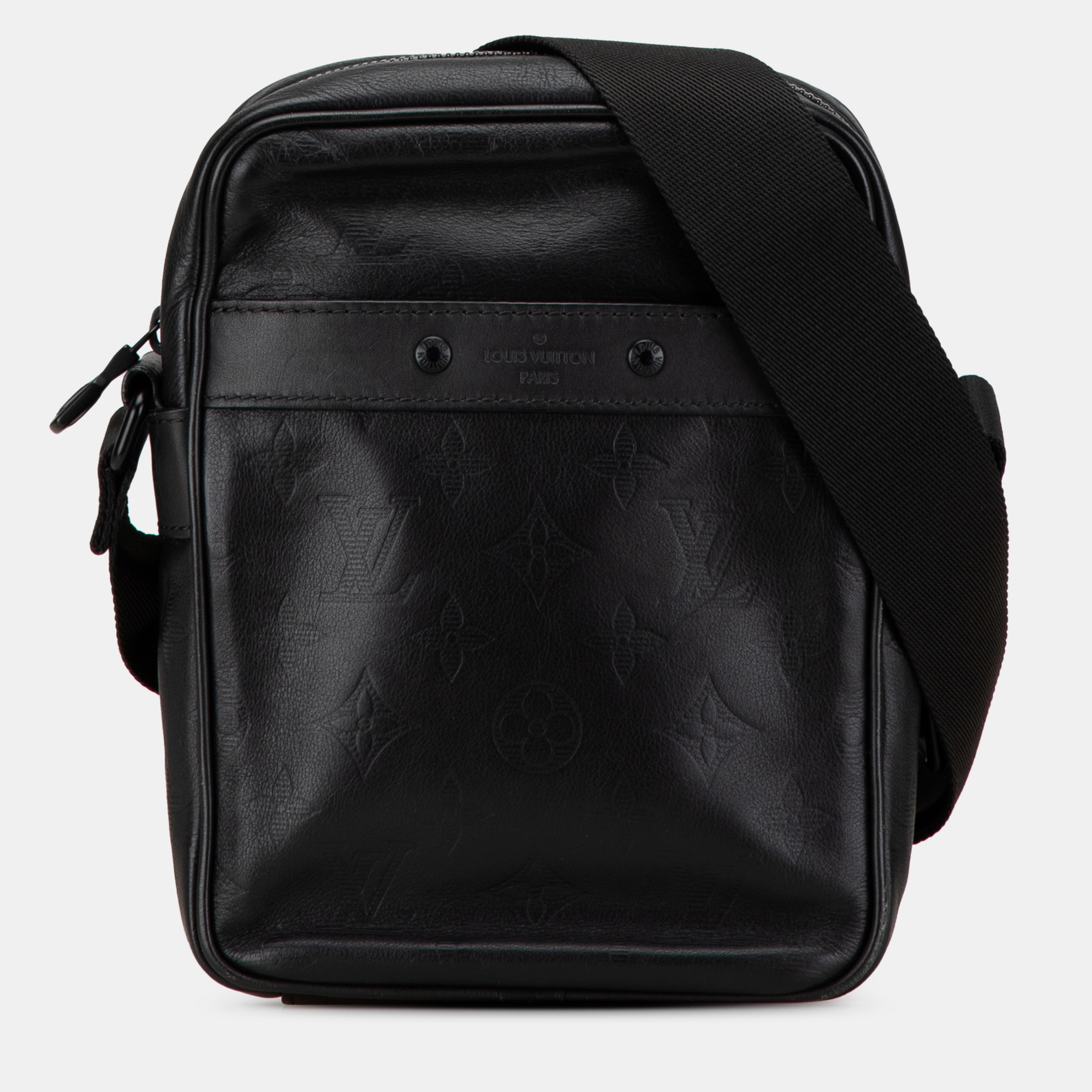 

Louis Vuitton Black Monogram Shadow Danube PM