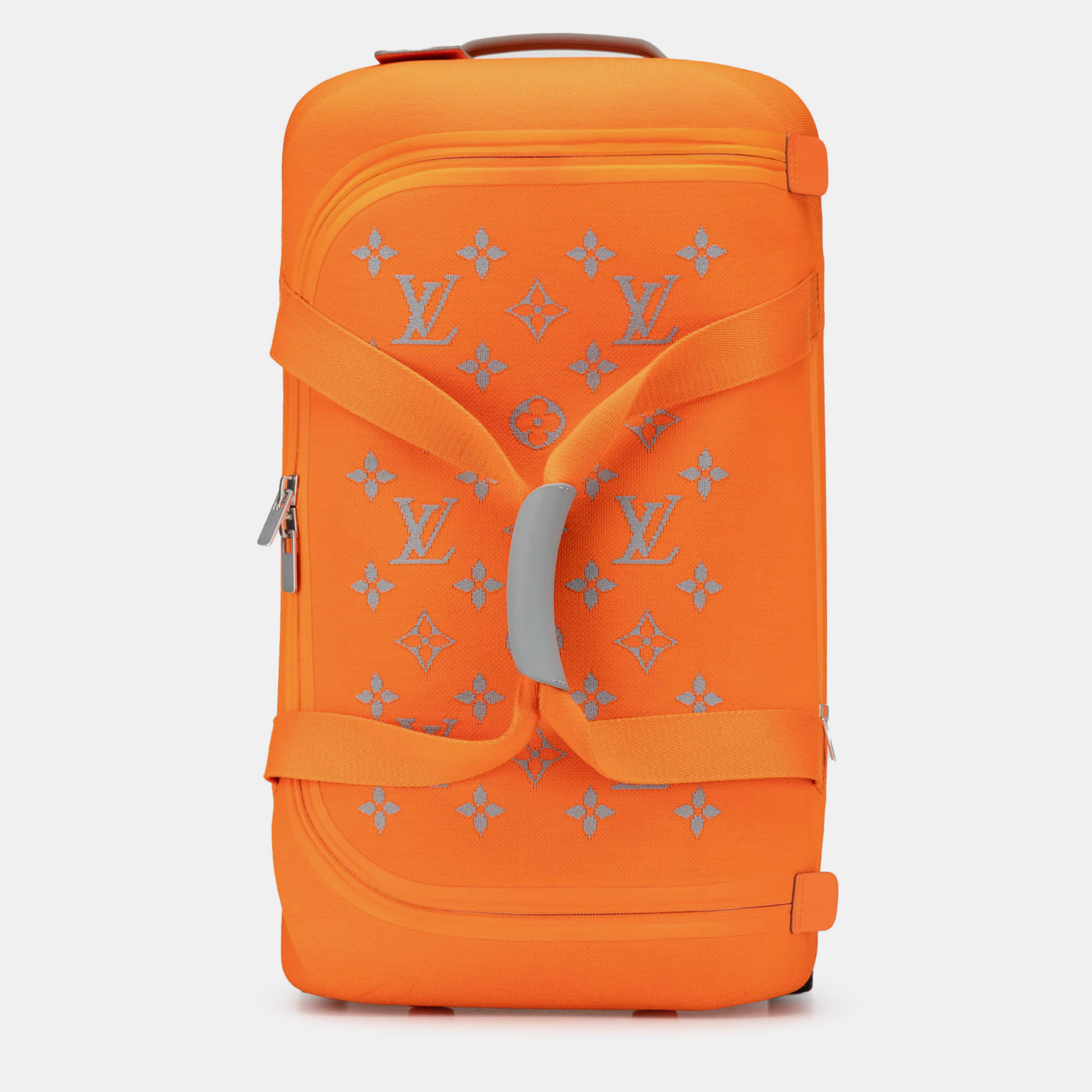 

Louis Vuitton Orange Monogram Horizon Soft Duffle 55