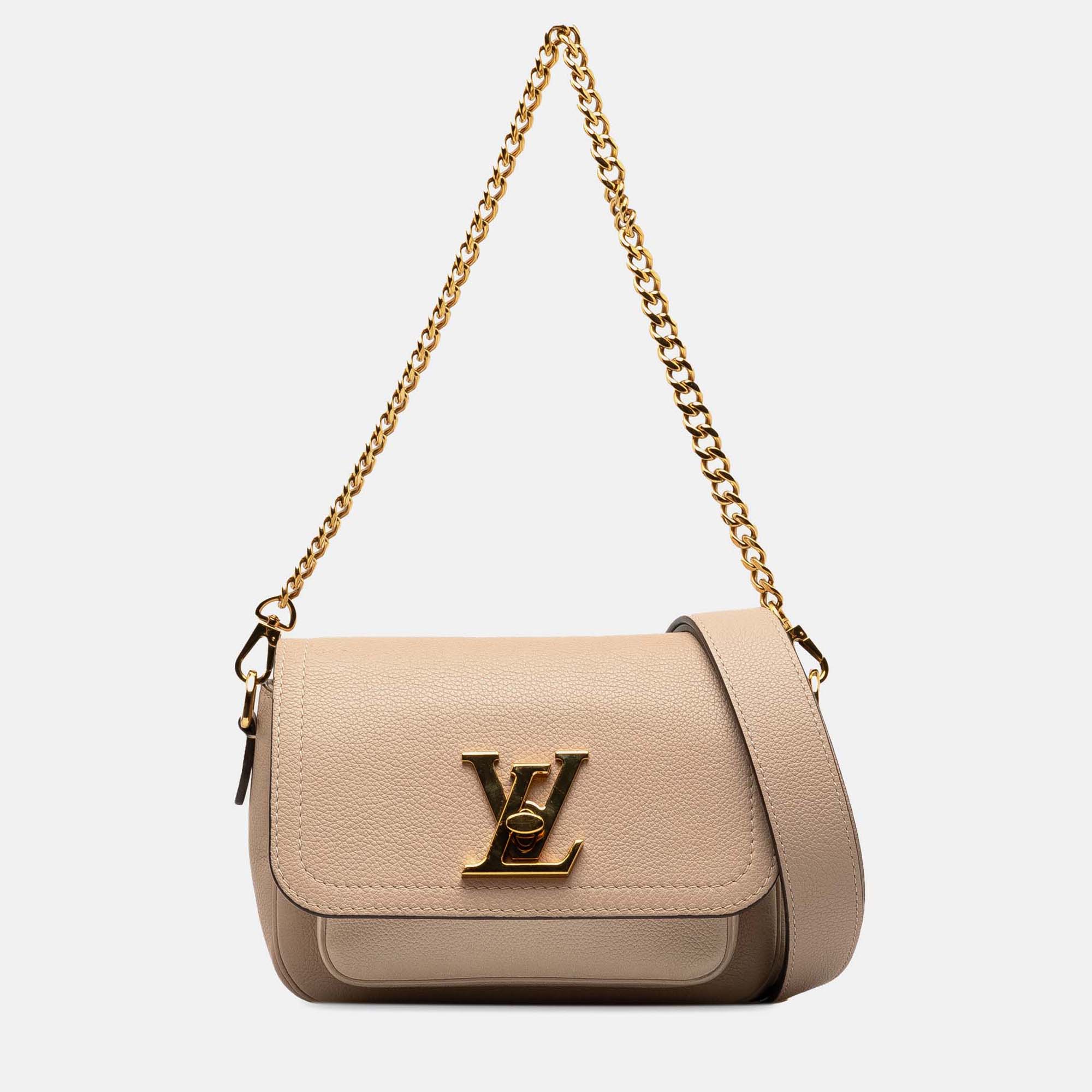 

Louis Vuitton Brown Lockme Tender Shoulder Bag