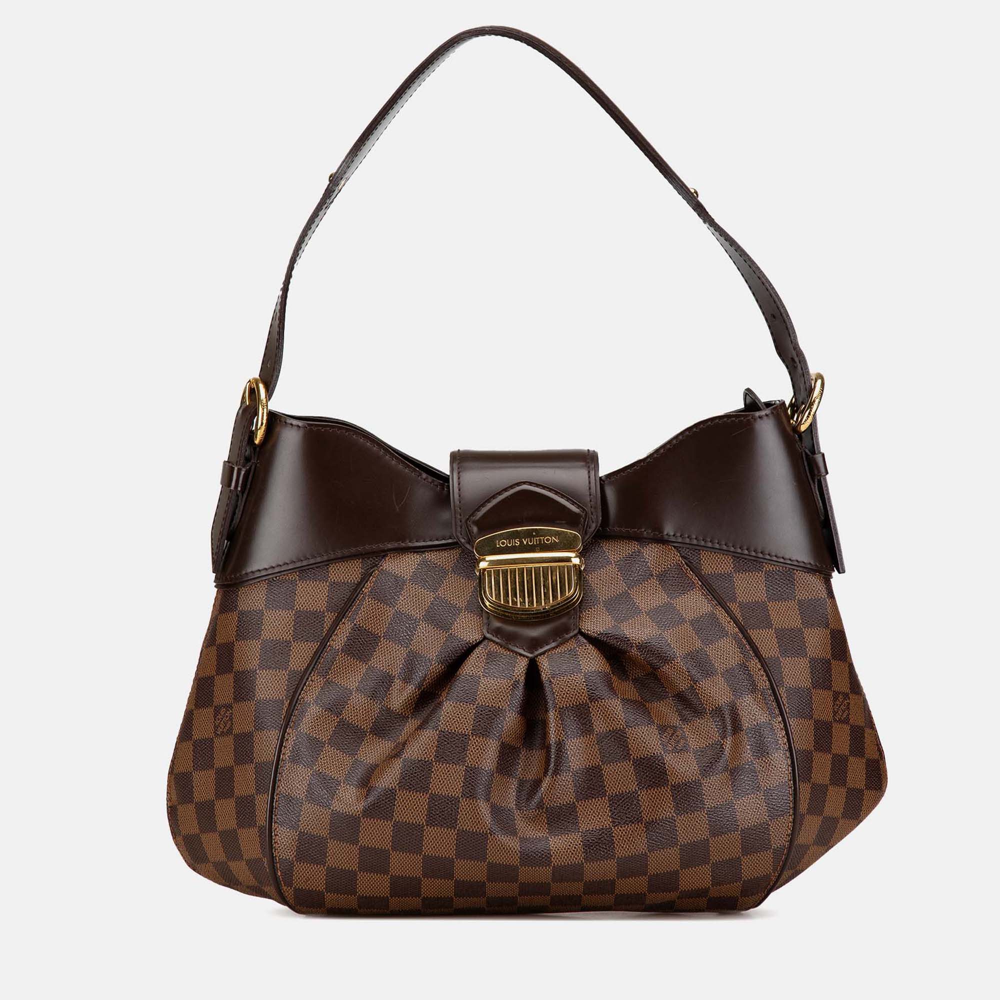 

Louis Vuitton Brown Damier Ebene Sistina MM