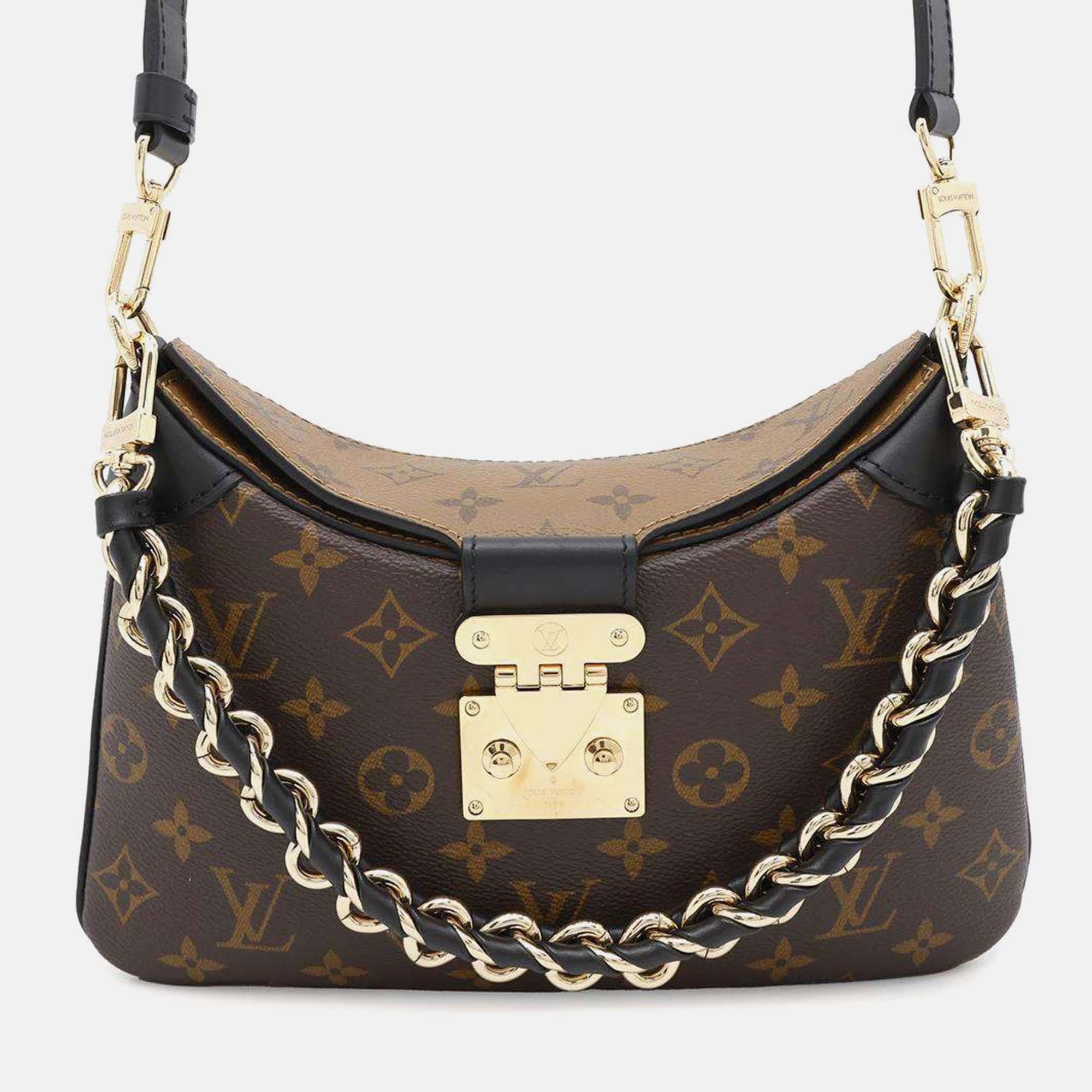 

Louis Vuitton Monogram Reverse LV Tweeny Shoulder Bag, Brown