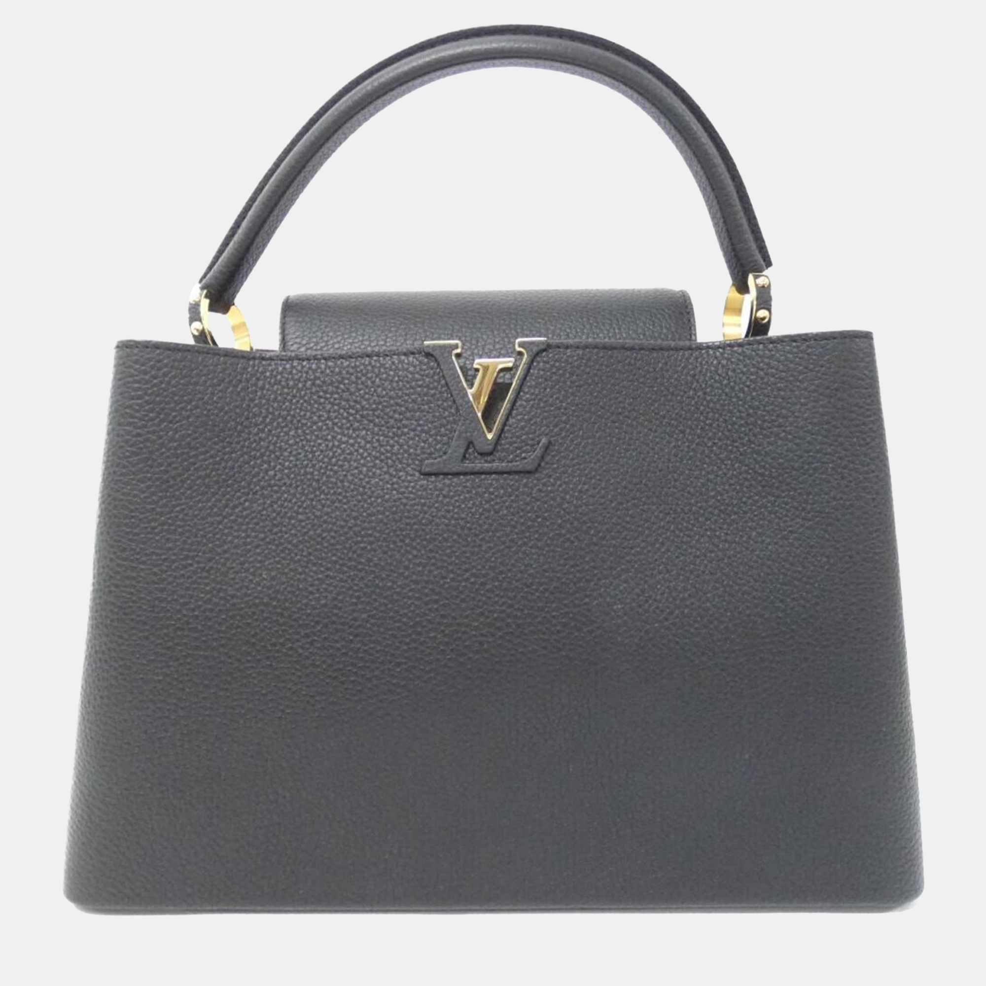 

Louis Vuitton Capucines Mm Handbag, Black